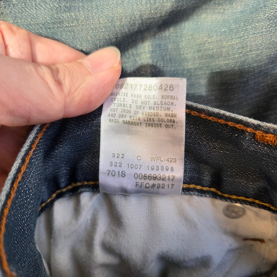 [W36L30]00s 리바이스 LEVIS 569 루즈스트레이트핏 데님팬츠 상품이미지5