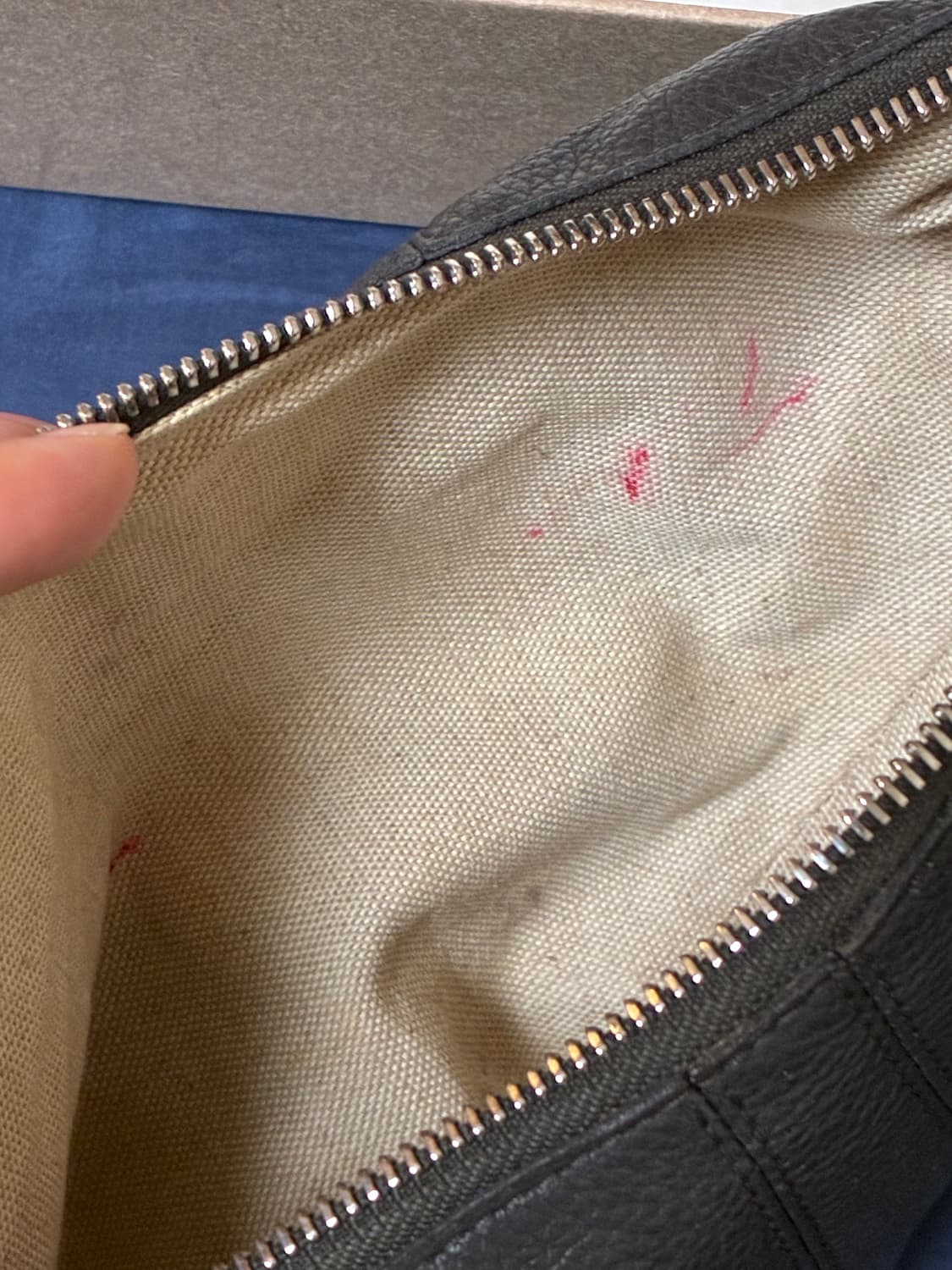 르메르 스몰 범백 소가죽 다크초콜릿 상품이미지4