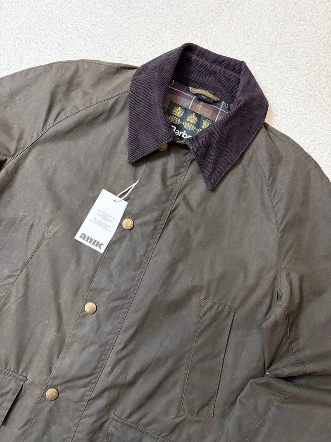 바버 Barbour 비드넬 왁스드 클래식 자켓 PN6498 상품이미지2