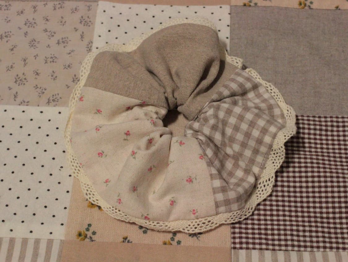 핸드메이드 레이스 스크런치 상품이미지1