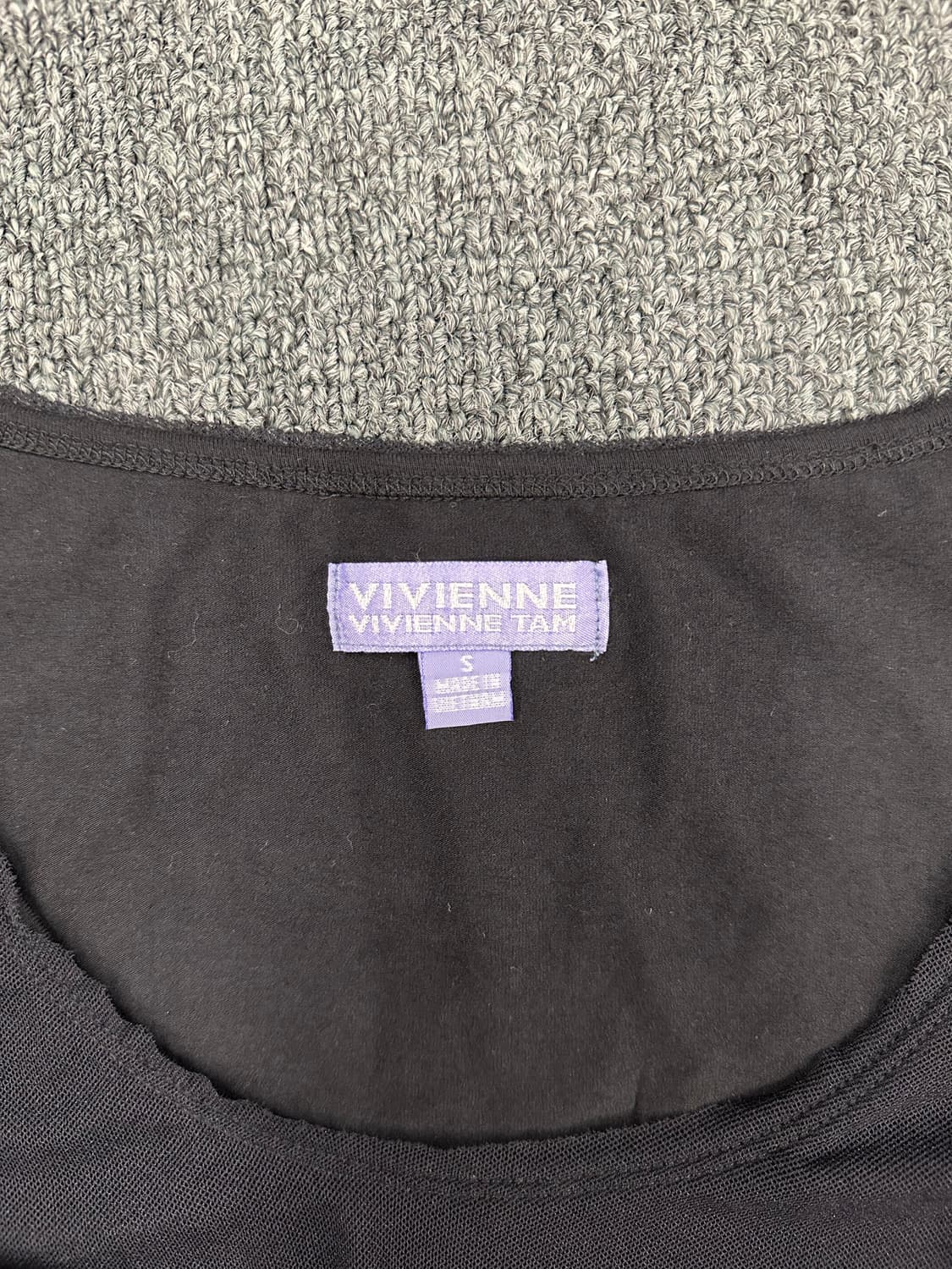 S)Vivienne tam vintage 컷아웃 레이어드 나시 상품이미지4