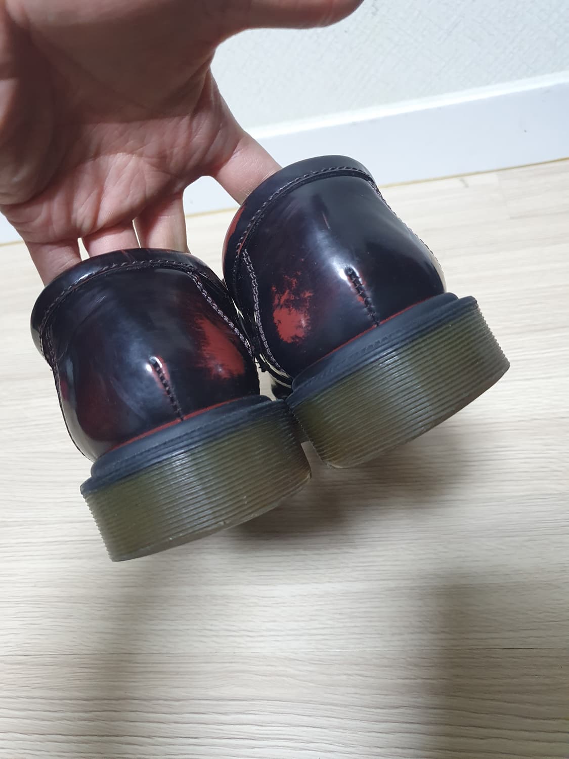 닥터마틴 아드리안 버건디 로퍼 260 상품이미지7