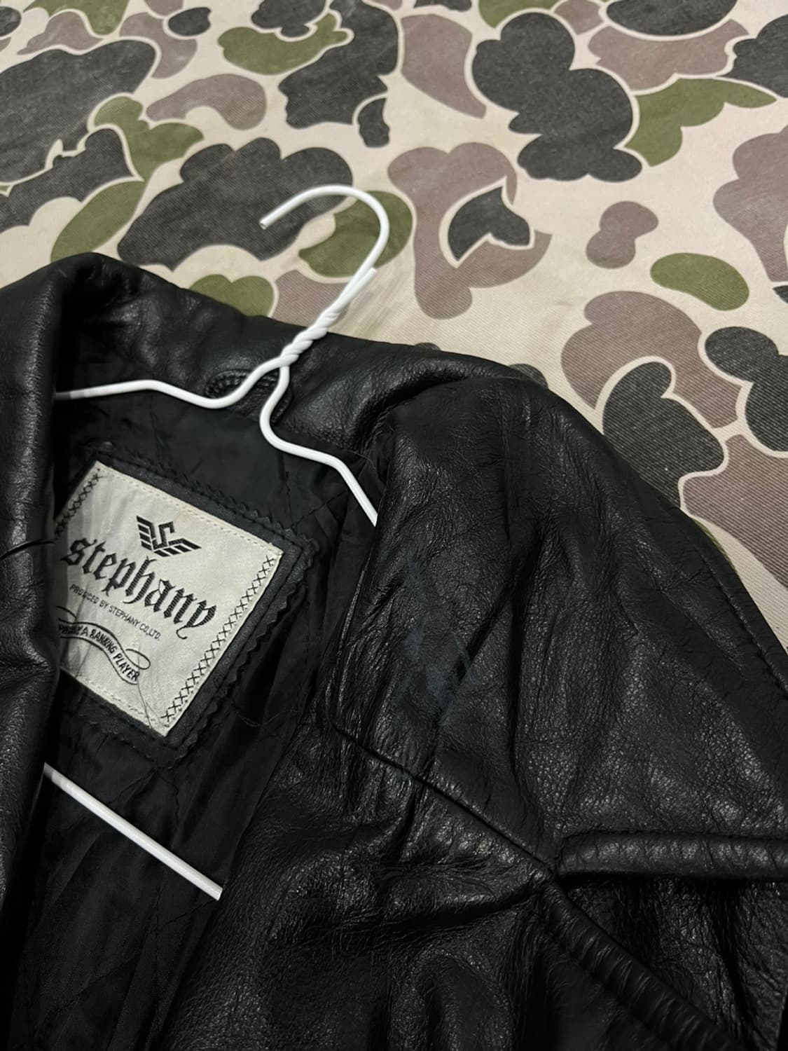 Stephand 소가죽 하프 코트 우먼즈 Made in KOREA 상품이미지7