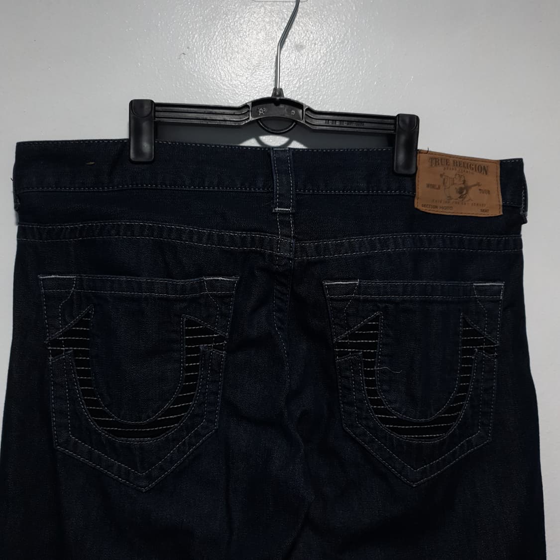 36인치) 트루릴리전 큐알 정품 섹션 모토 바이커 데님 팬츠 청바지 발망 상품이미지10