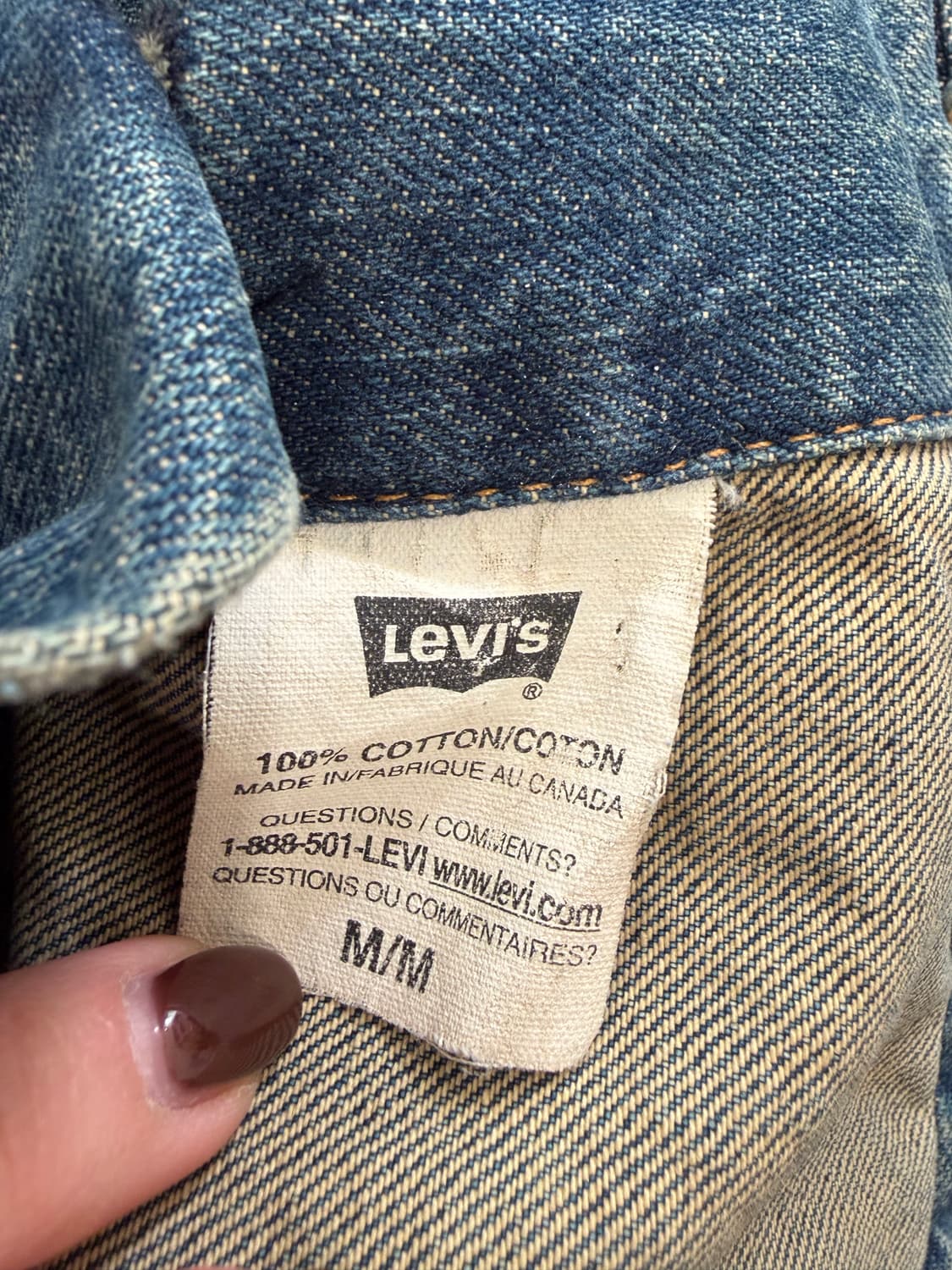 35. 리바이스 데님자켓 청자켓 상품이미지3