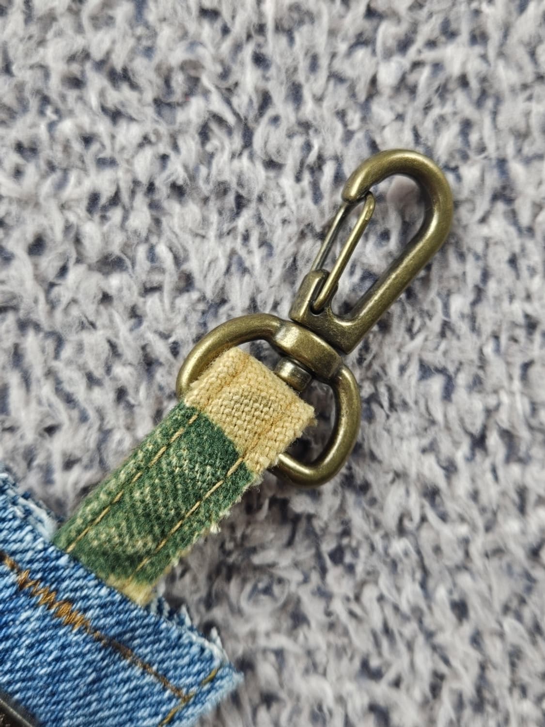 칼하트 버튼 핸드메이드 커스텀 카라비너 키링 ( OS ) / 10892 상품이미지4