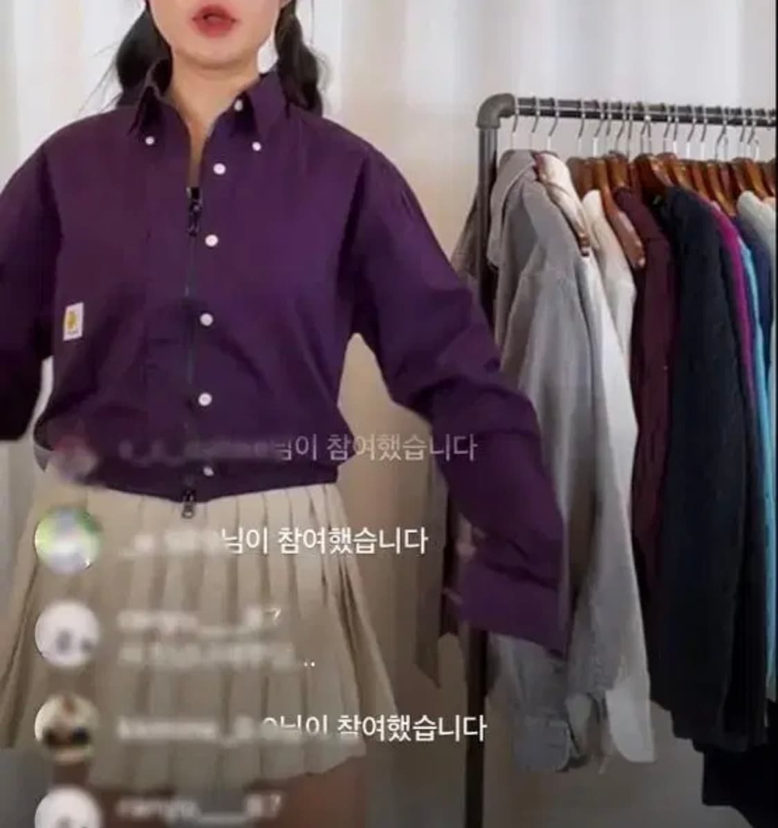 (빈티지) 칼하트 커스텀 셔츠자켓 상품이미지1