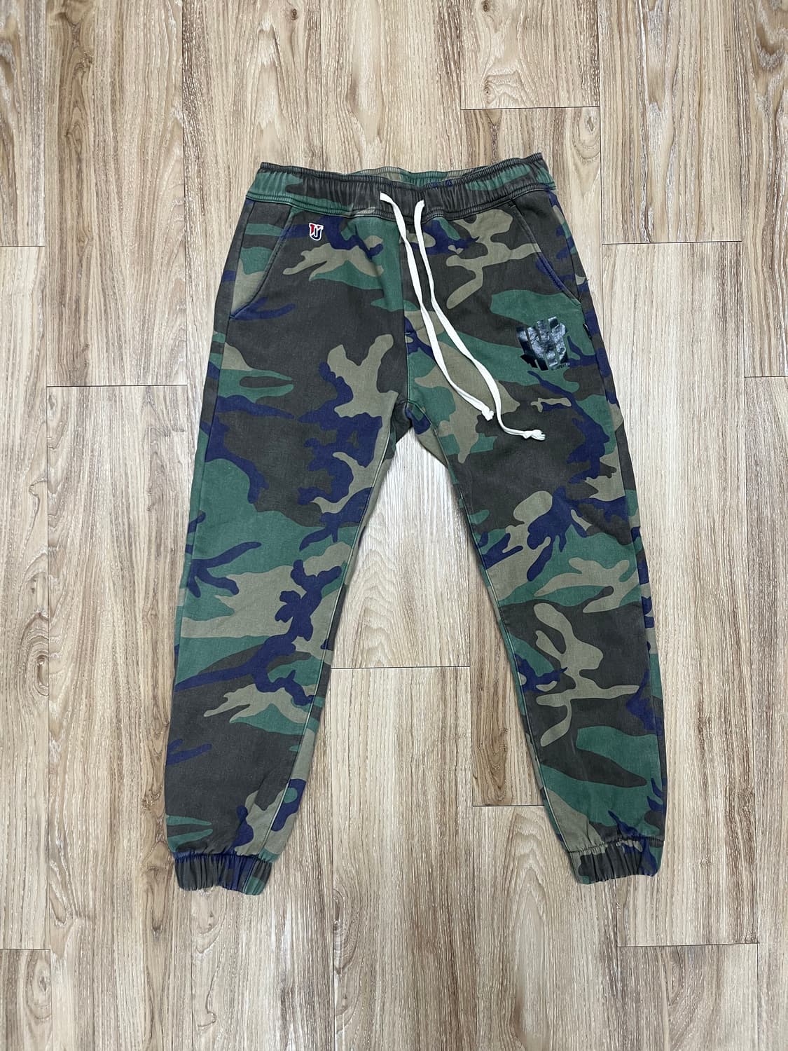 언디핏 기모 카모 조거팬츠 L 상품이미지1