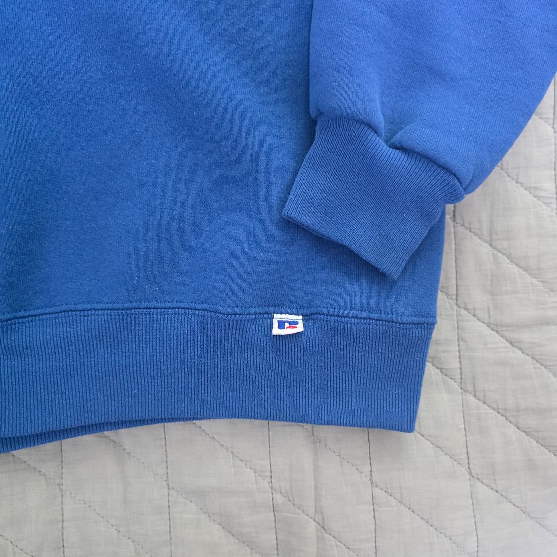 [XL] 80s 빈티지 러셀 애슬레틱 코랄 블루 스웻 맨투맨 상품이미지3