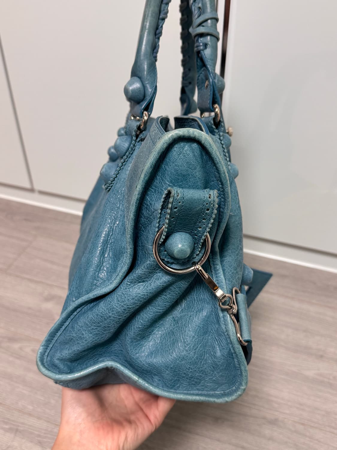 Balenciaga 발렌시아가 모터백 시티백 미디움 상태 A- 상품이미지5