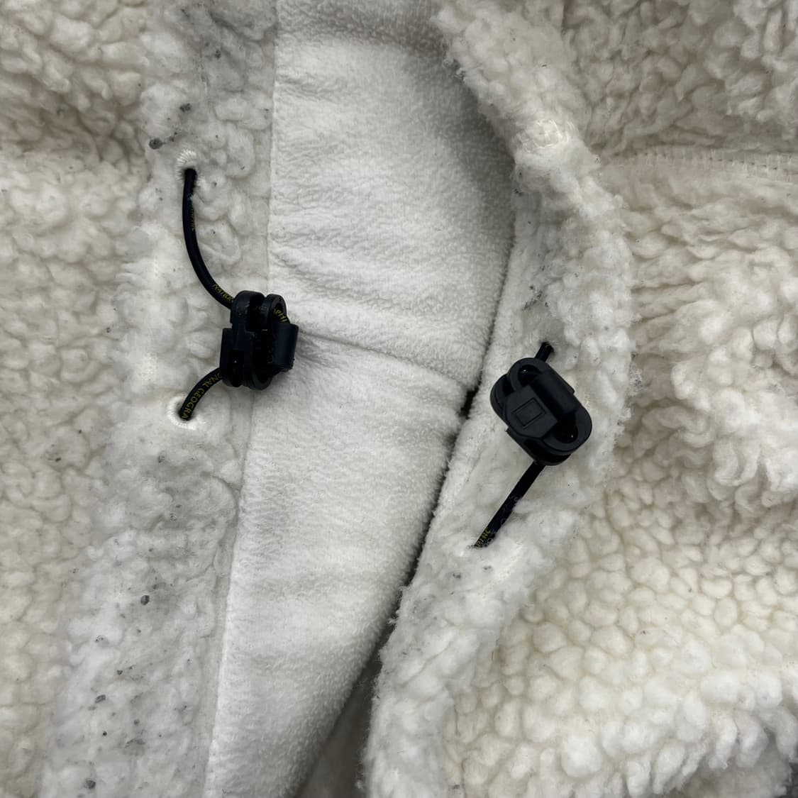 S 내셔널지오그래픽 뽀글이 플리스 아이보리 상품이미지5