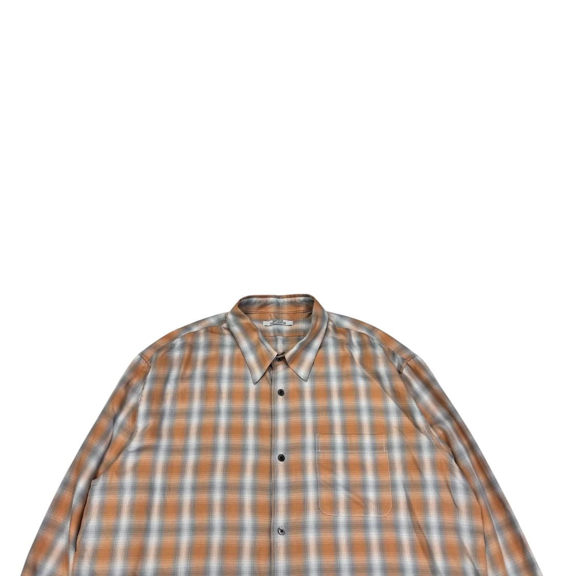 마티스 더 큐레이터 옴브레 체크 셔츠 상품이미지2