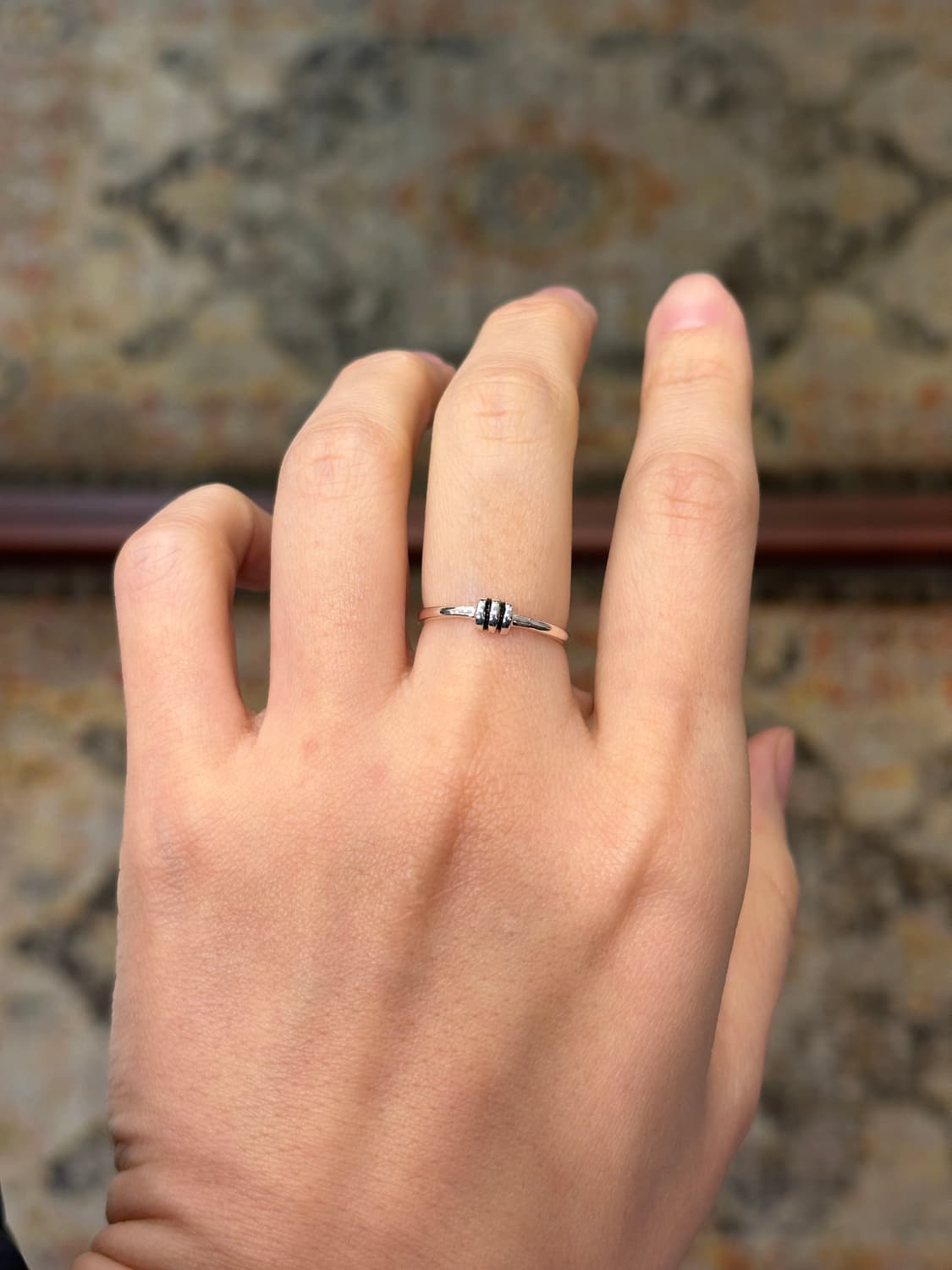 Knot Line 925Silver Ring 상품이미지1