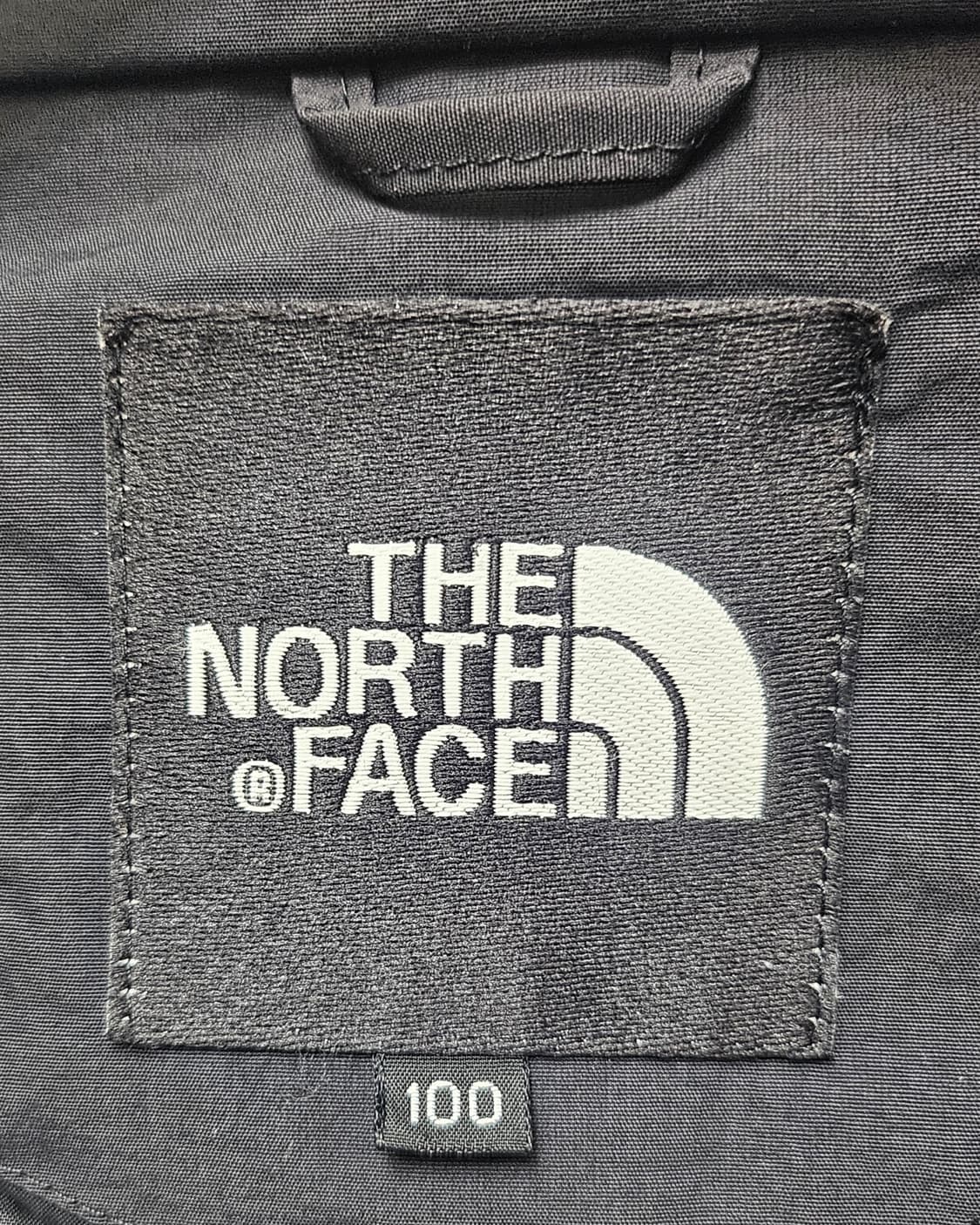 (100~110)초대장급 노스페이스 고어텍스2중지퍼[블랙]바람막이자켓점퍼 상품이미지2