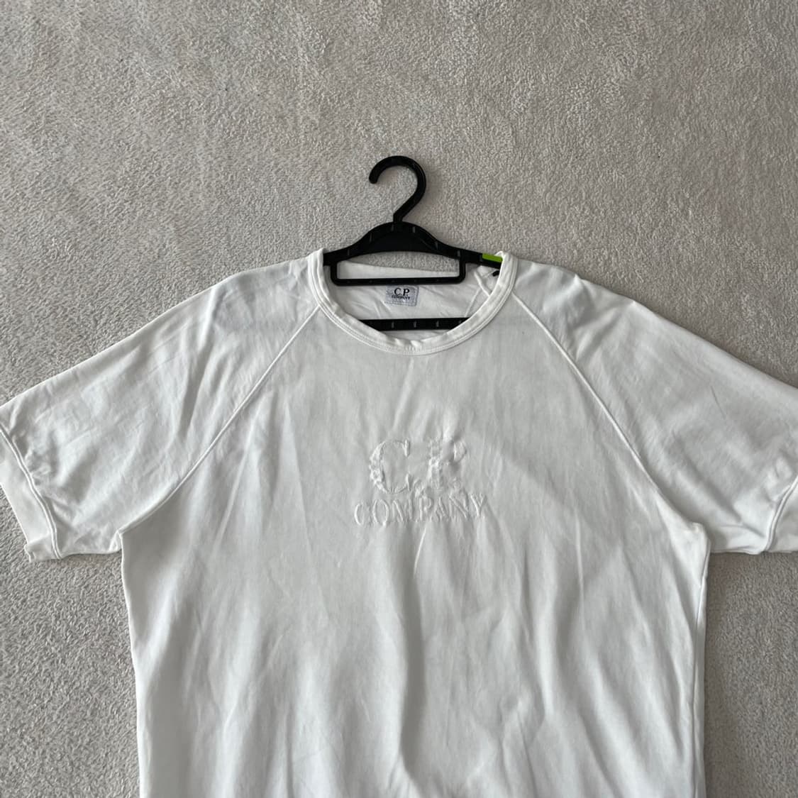 XL CP컴퍼니 화이트 반팔티셔츠 105 상품이미지4