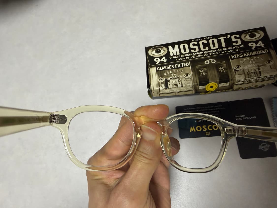 모스콧 렘토쉬 플래쉬 46사이즈 상태 극상 상품이미지3