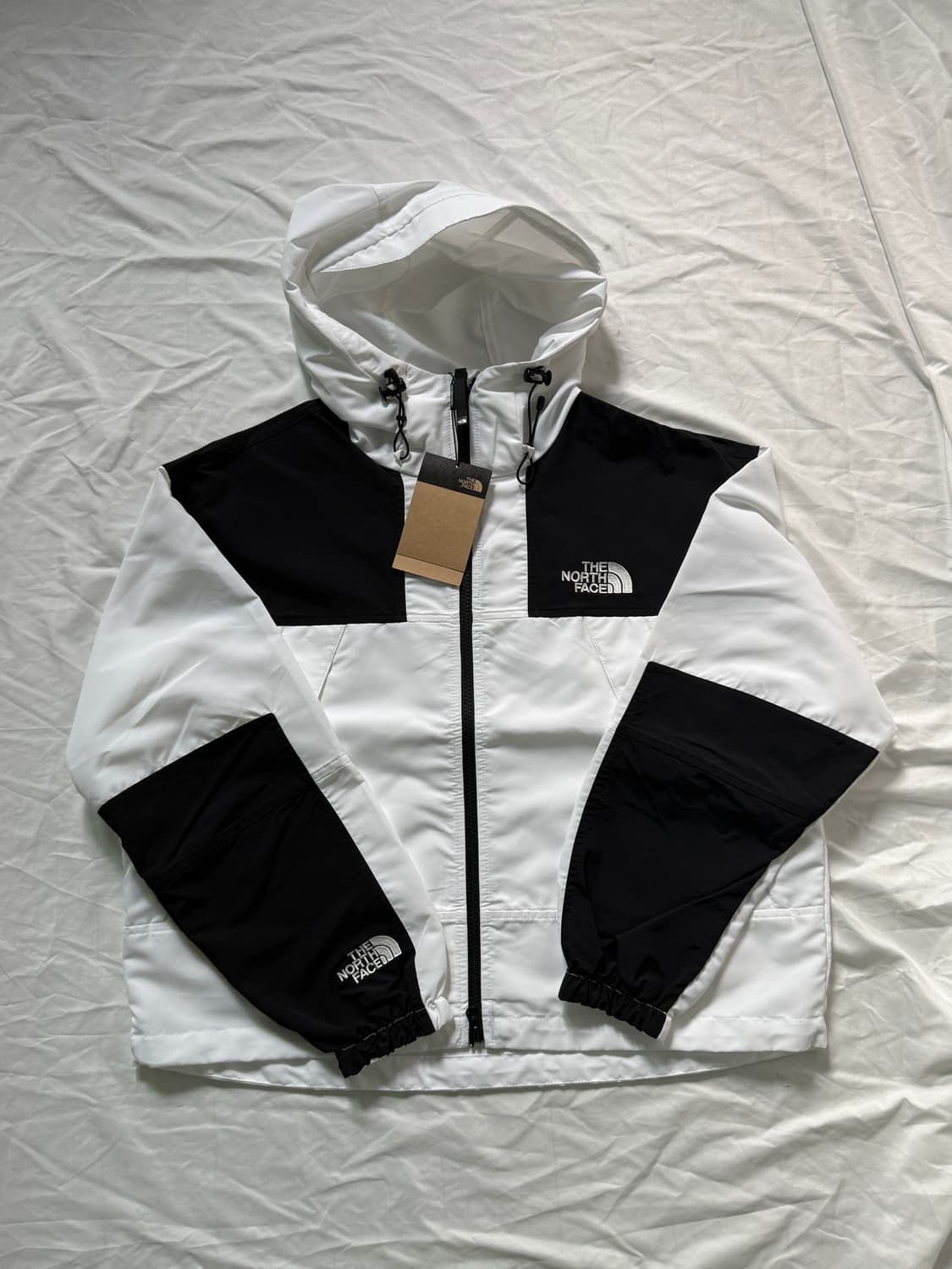 [우먼] 노스페이스 25ss 투톤 바람막이 화이트 상품이미지7