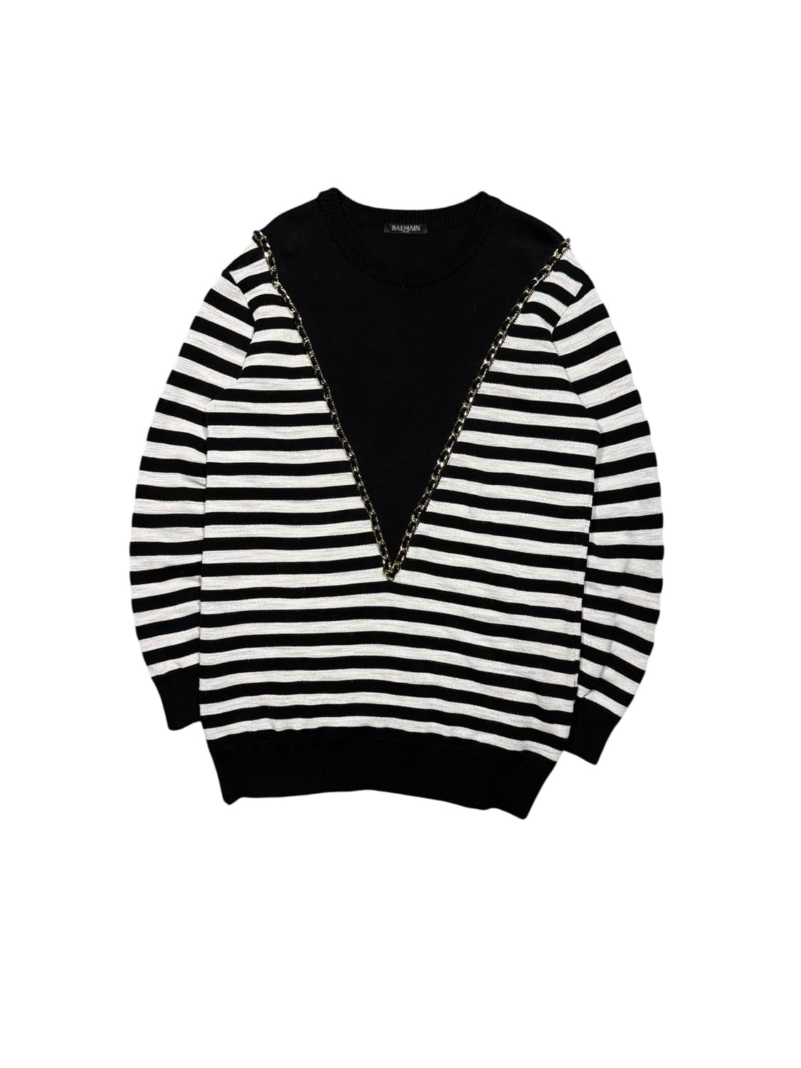 Balmain 발망 체인 디테일 니트 상품이미지1