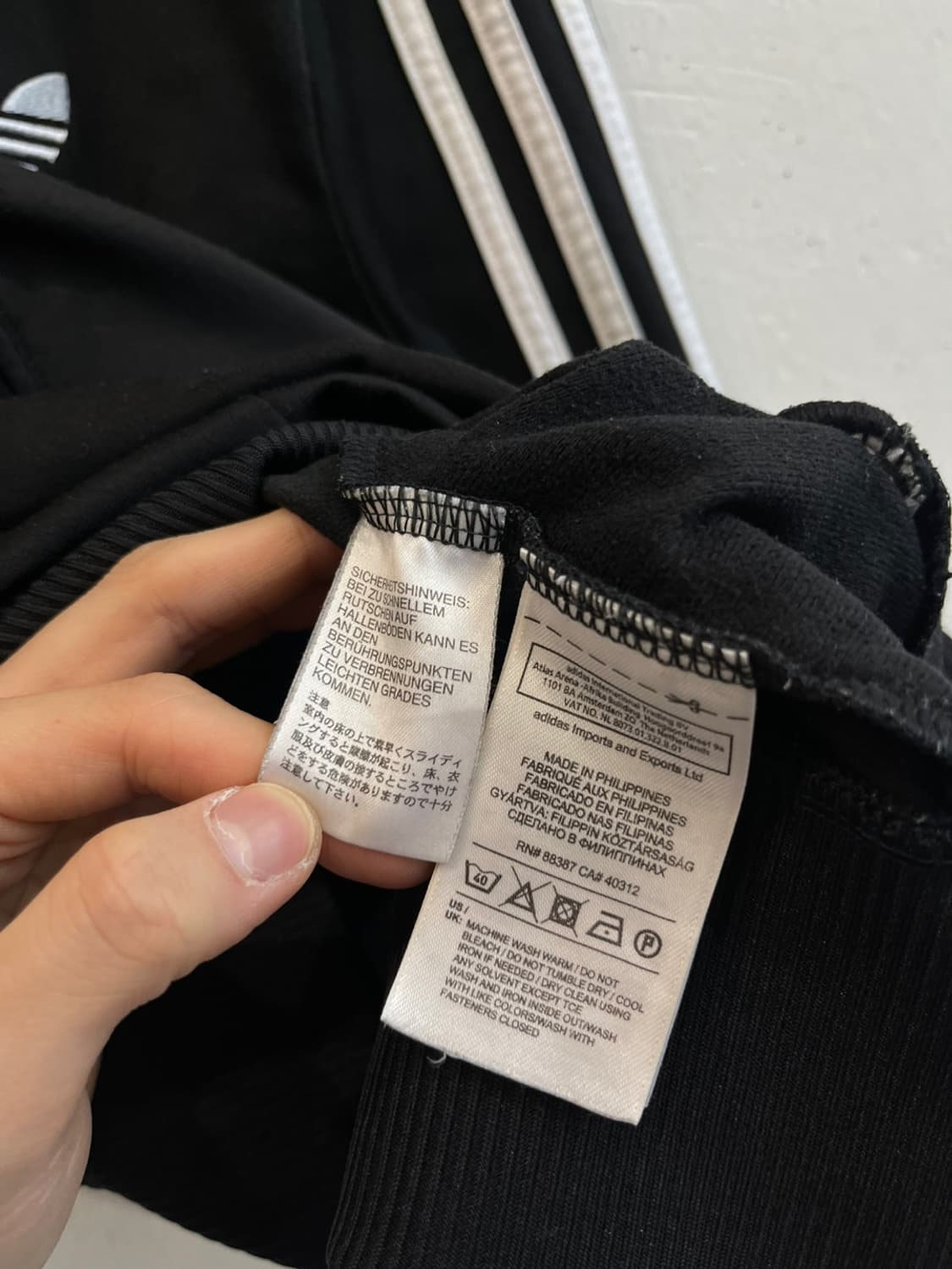 아디다스 파이어버드 트랙탑 져지 블랙 M 상품이미지4