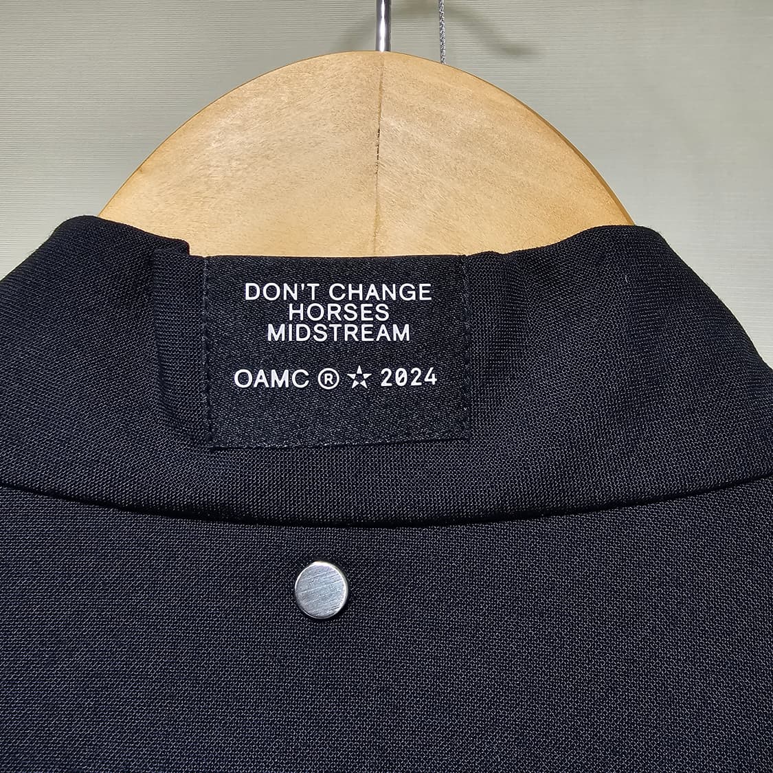 [신세계정품/24SS] OAMC 타오스 봄버 자켓 블랙 (105 추천) 상품이미지5