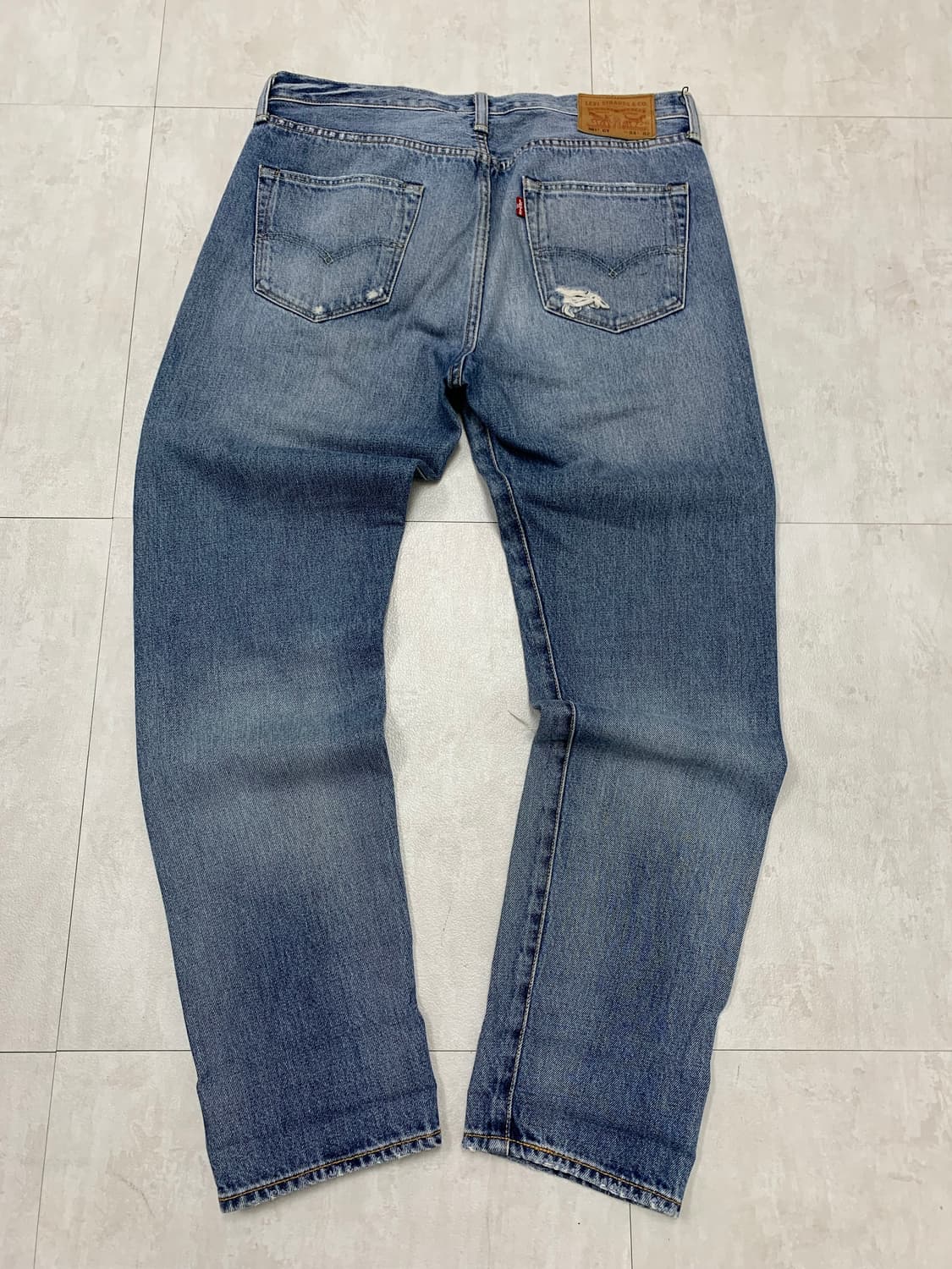 리바이스 501 그런지 디테일 데님팬츠 #174 상품이미지6