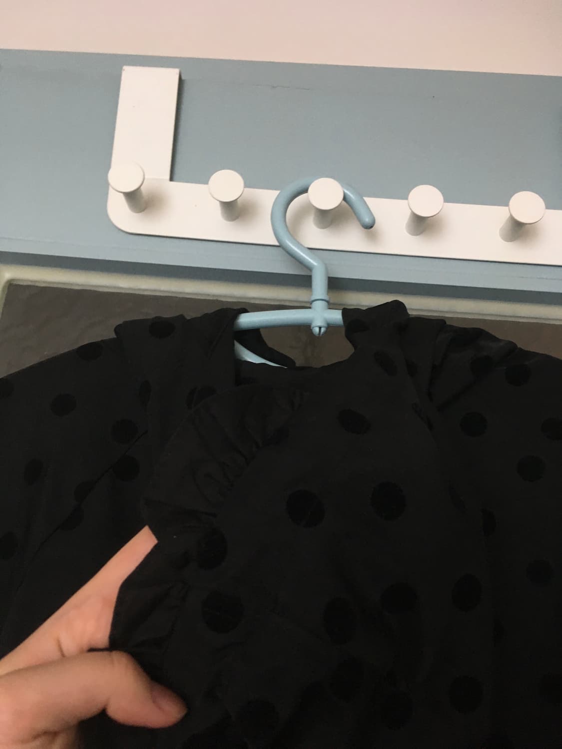 오헤시오 도트  dot frill hooded windbreaker  상품이미지5