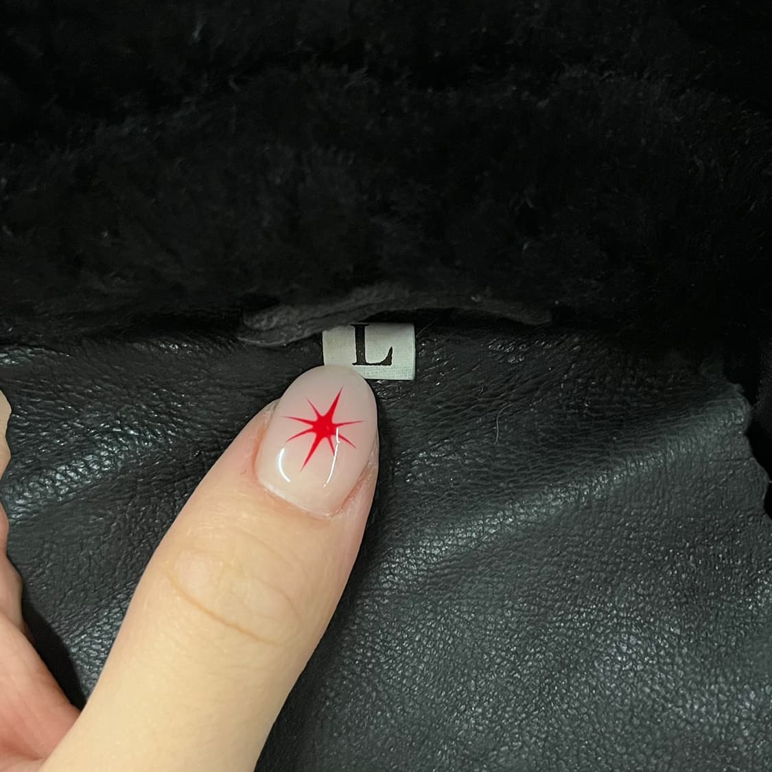 [ L ] 빈티지 퍼카라 가죽 레더 자켓 b18 상품이미지5