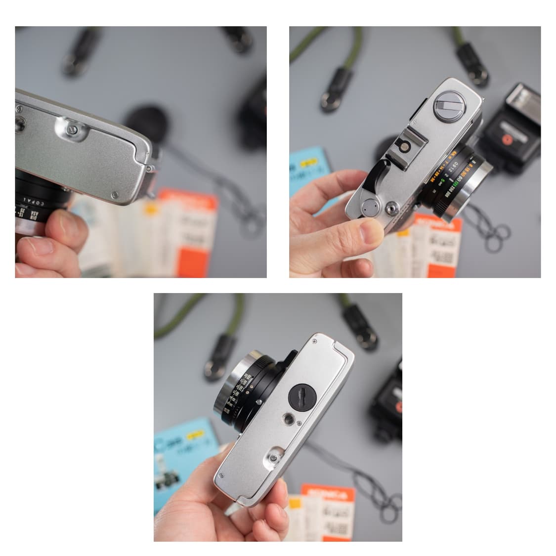 필름카메라 코니카 c35fd (전체 오버홀완료 보증6개월) 상품이미지7