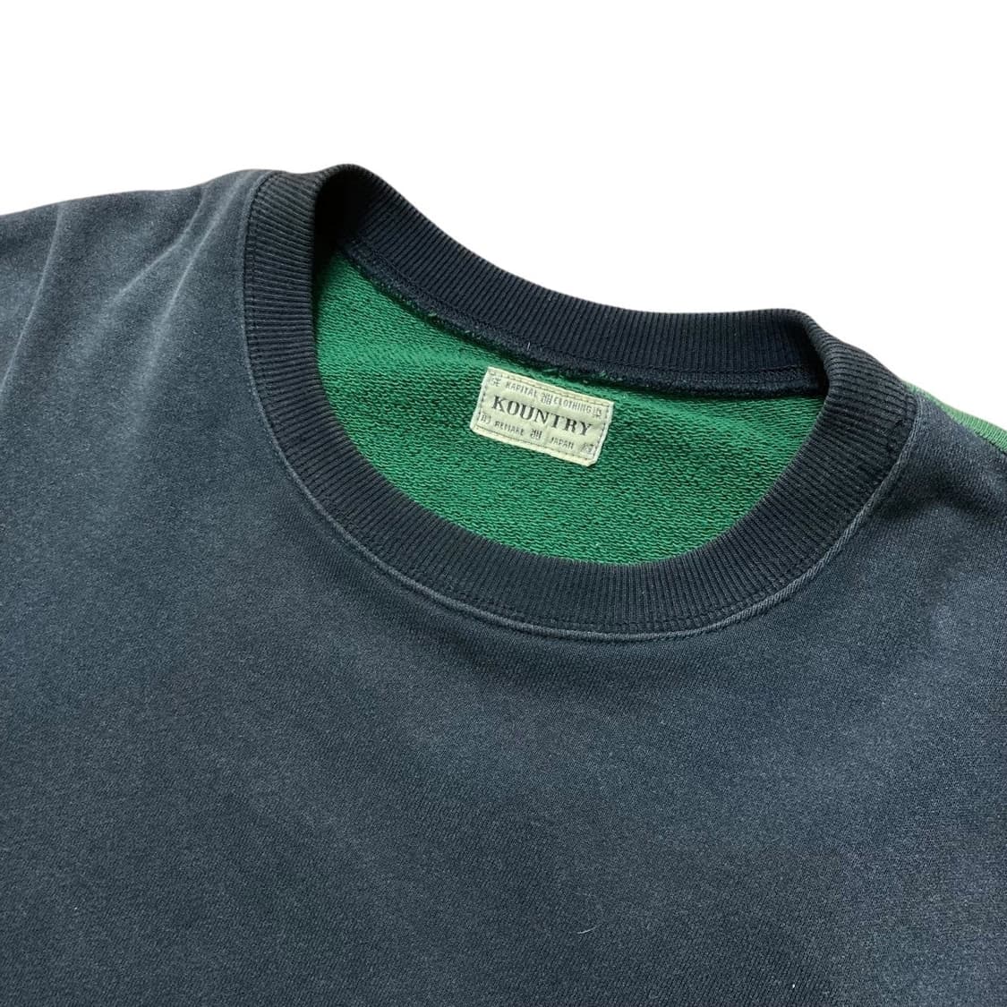 KAPITAL Bone Crew Neck Sweat EK 1139 상품이미지3