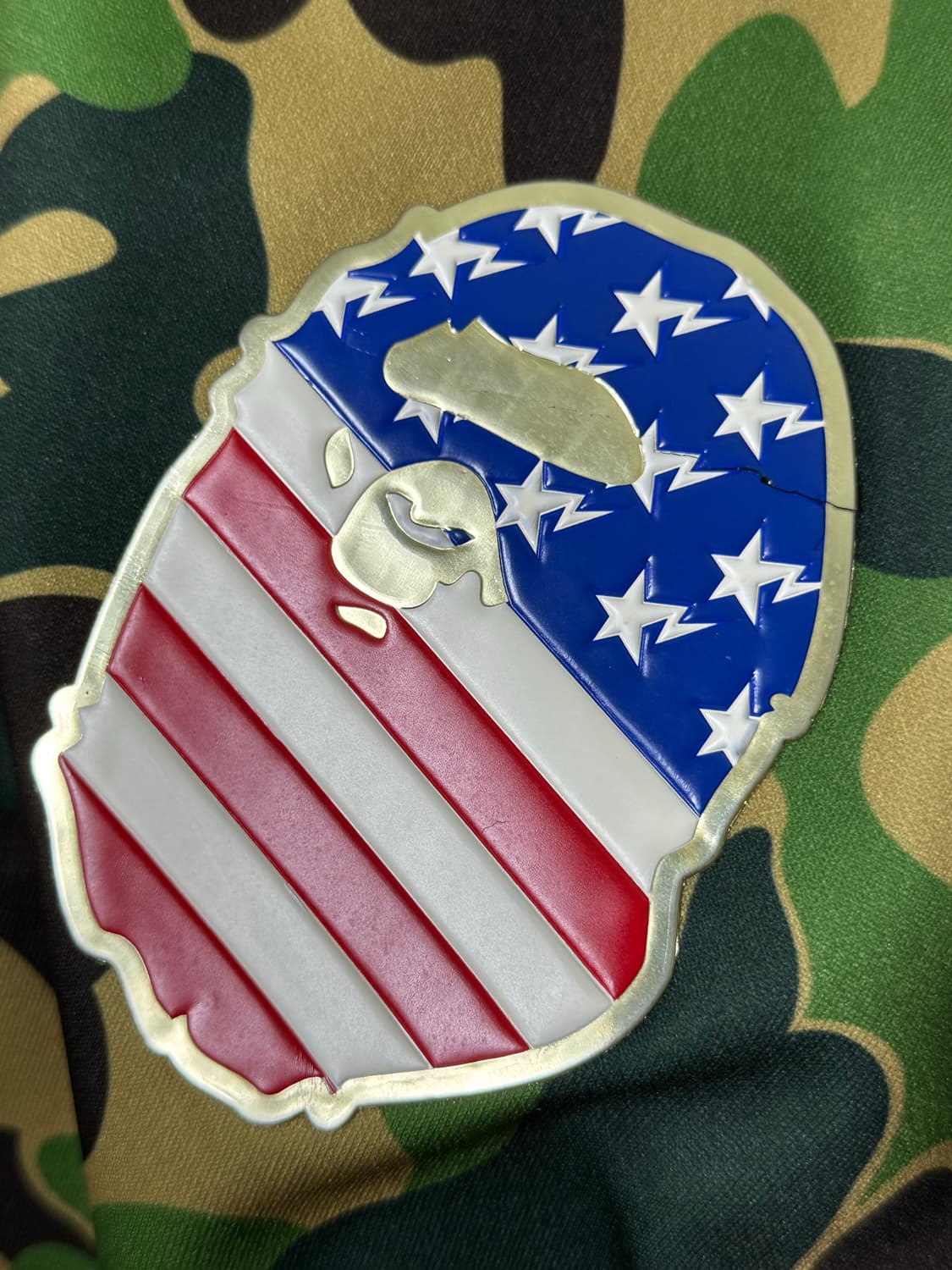 아디다스  베이프 BAPE 샤크 카모 후드집업 슈퍼볼 상품이미지2