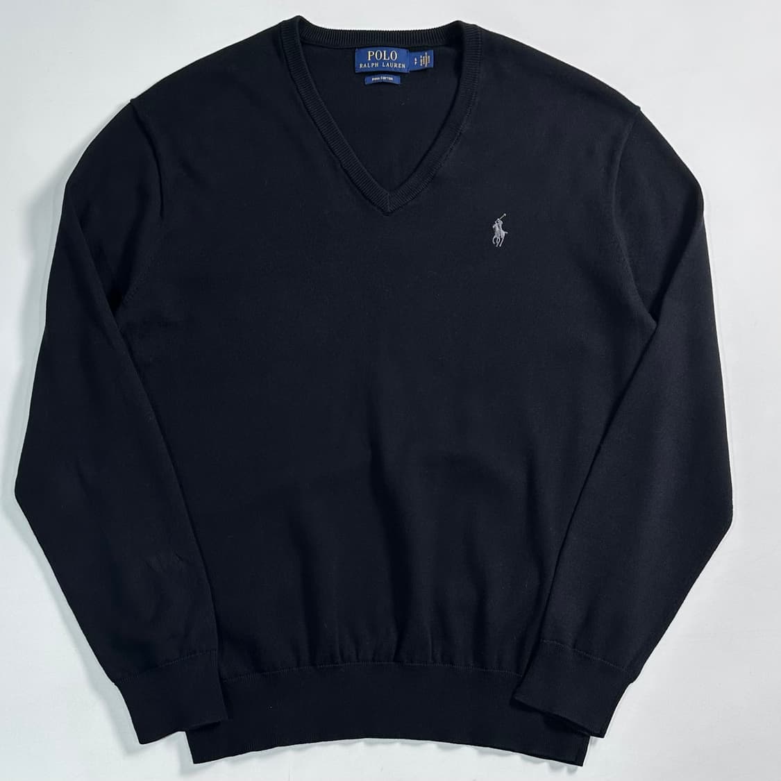 폴로 랄프로렌 블랙 코튼 니트   상품이미지1