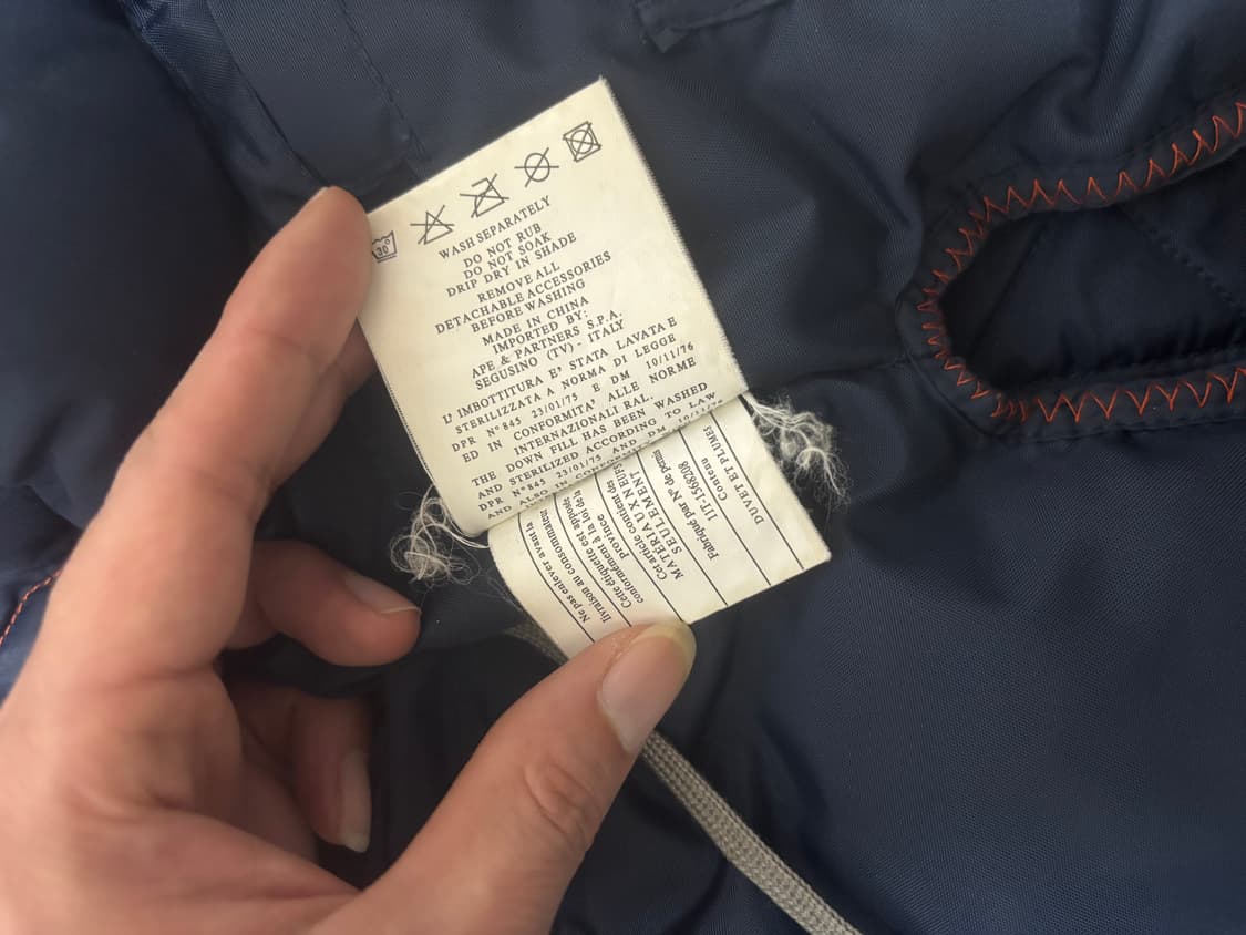 파라점퍼스 네이비 패딩 점퍼 상품이미지10