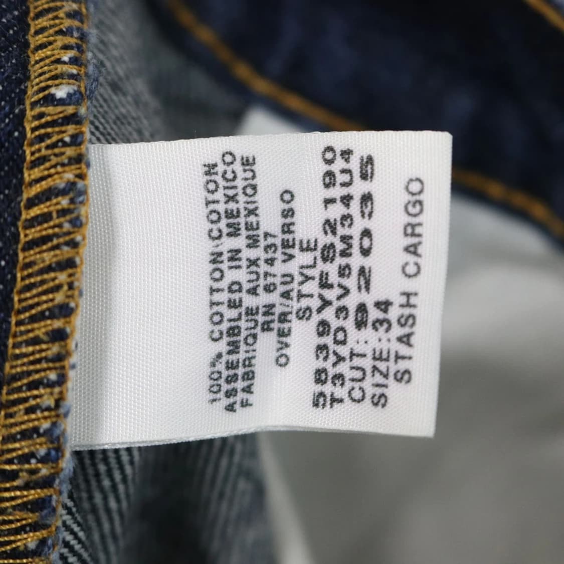 90'S 폴로진스 카고 데님 반팬츠 56071 상품이미지10