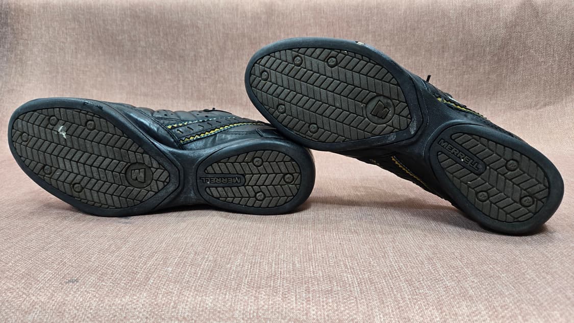 메렐(Merrell) 275mm-  에어 쿠션 블랙 레더스니커즈 상품이미지6