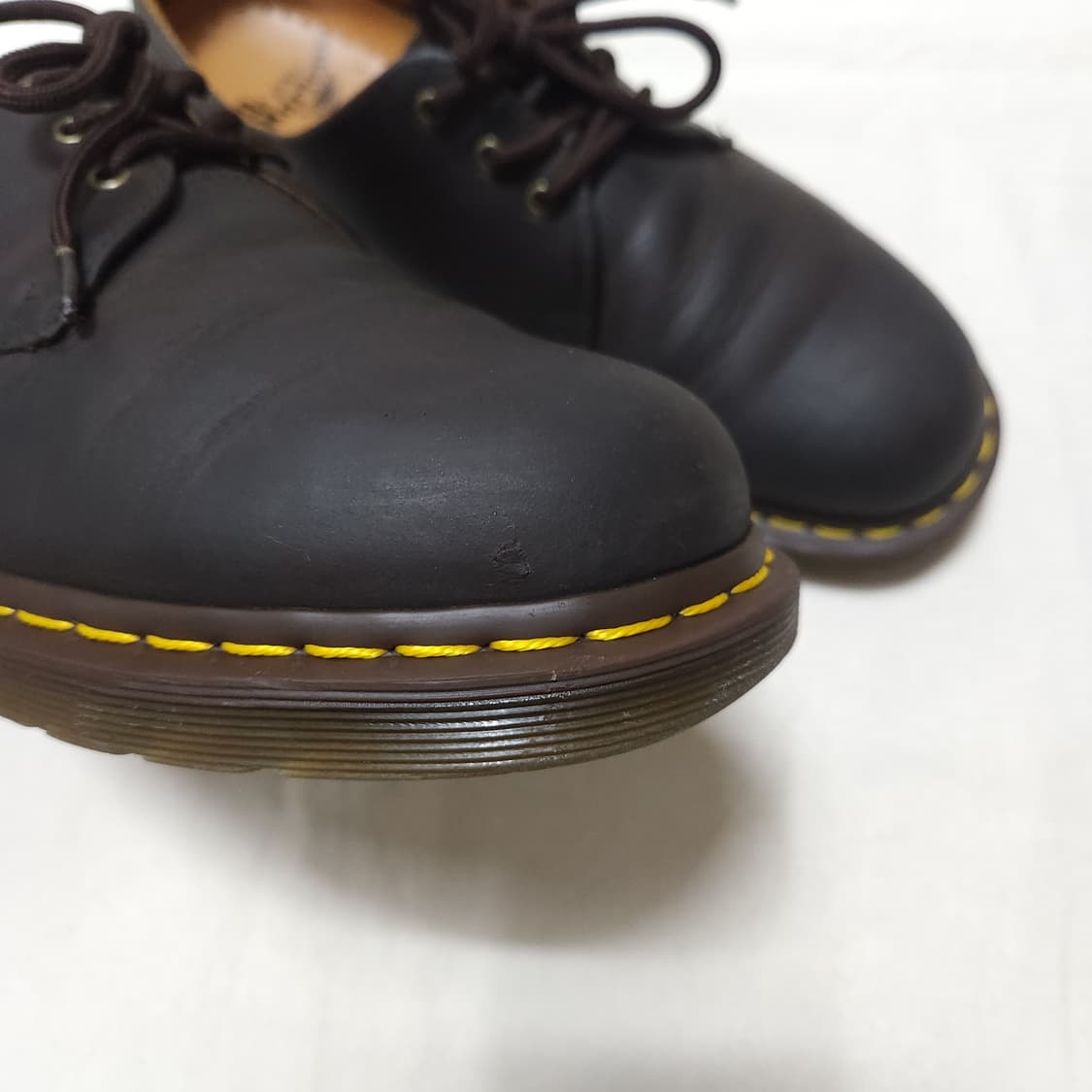 [8UK] 닥터마틴 1461 3홀 빈티지브라운 (270~275) 상품이미지5