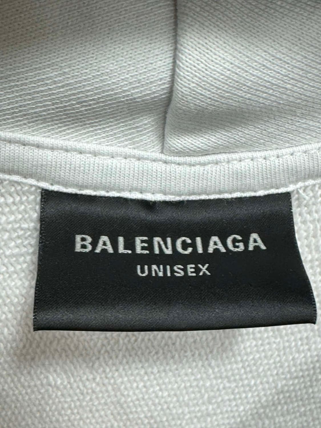 백화점판 발렌시아가 미러 후드 집업 L  상품이미지3