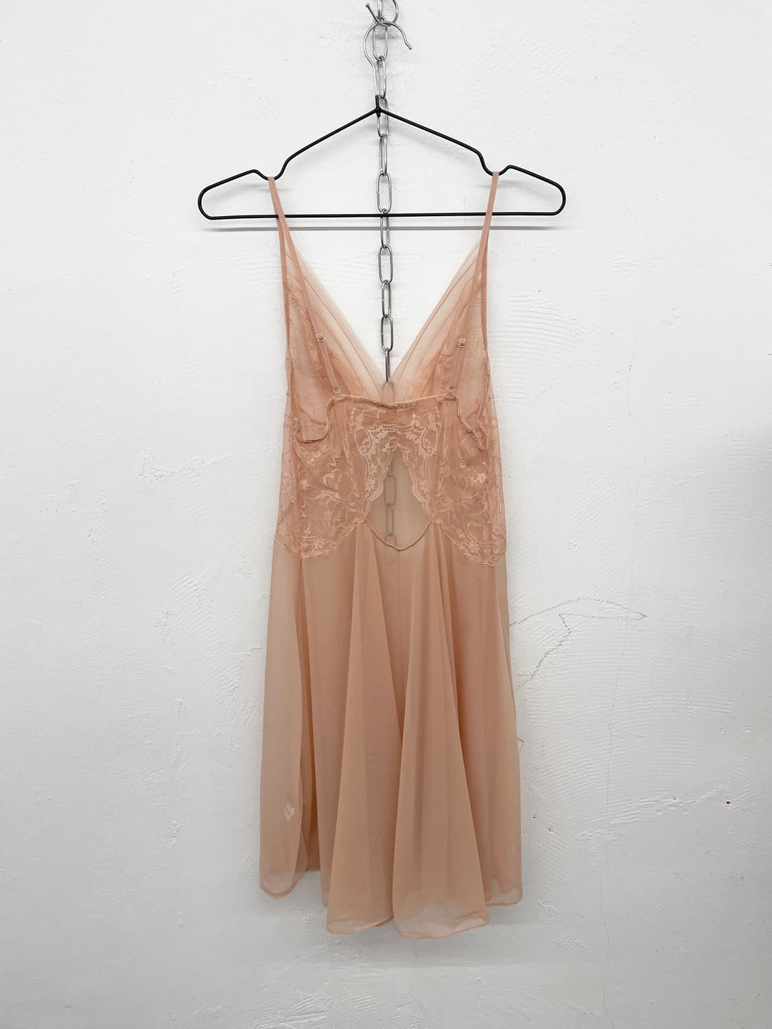 피치 시어 레이스 슬립 상품이미지7