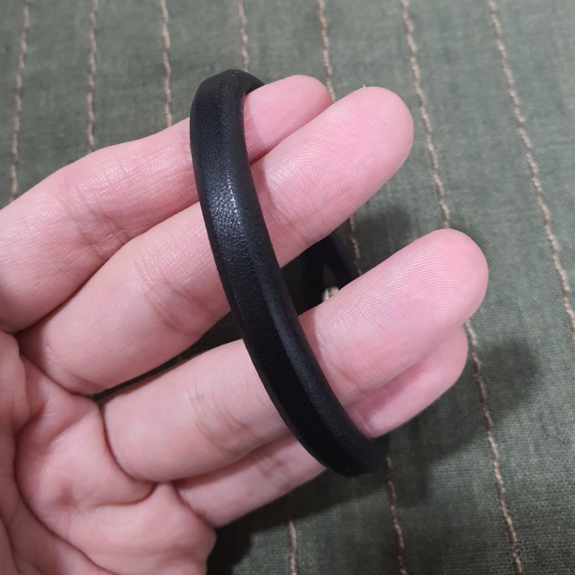 더 플랫헤드 팔찌 925실버 fn-ak4-6 블랙 상품이미지4