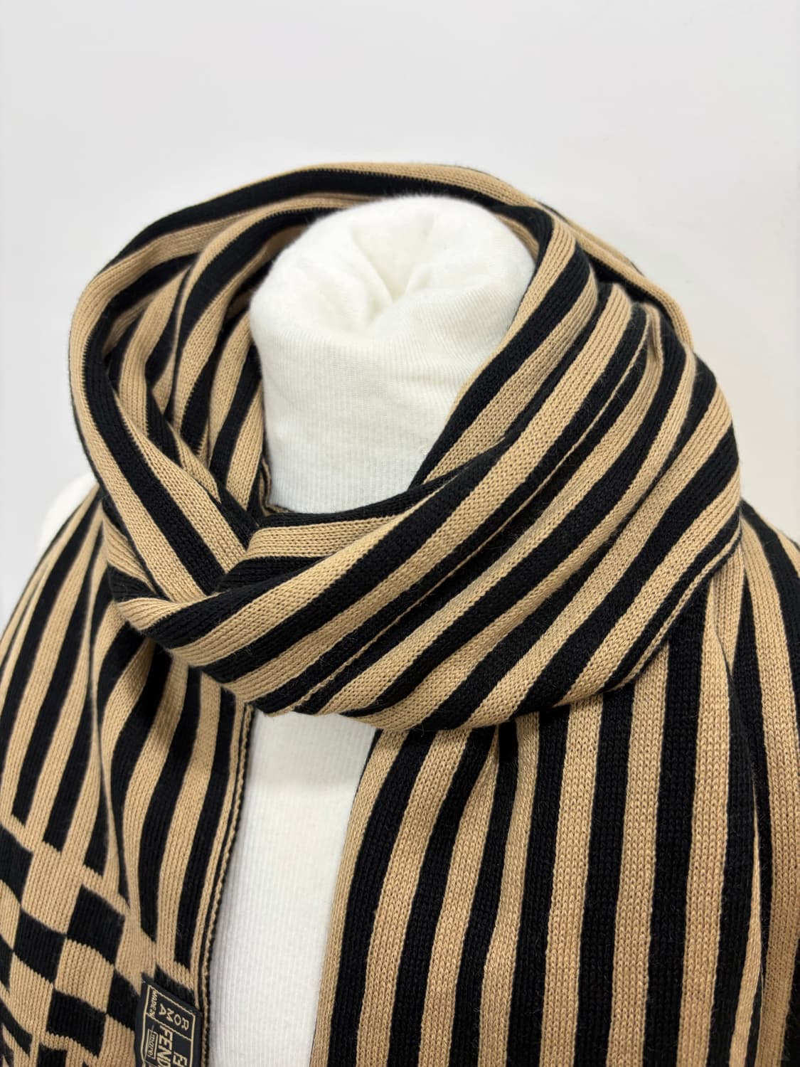 펜디 브라운 주카 머플러 상품이미지5