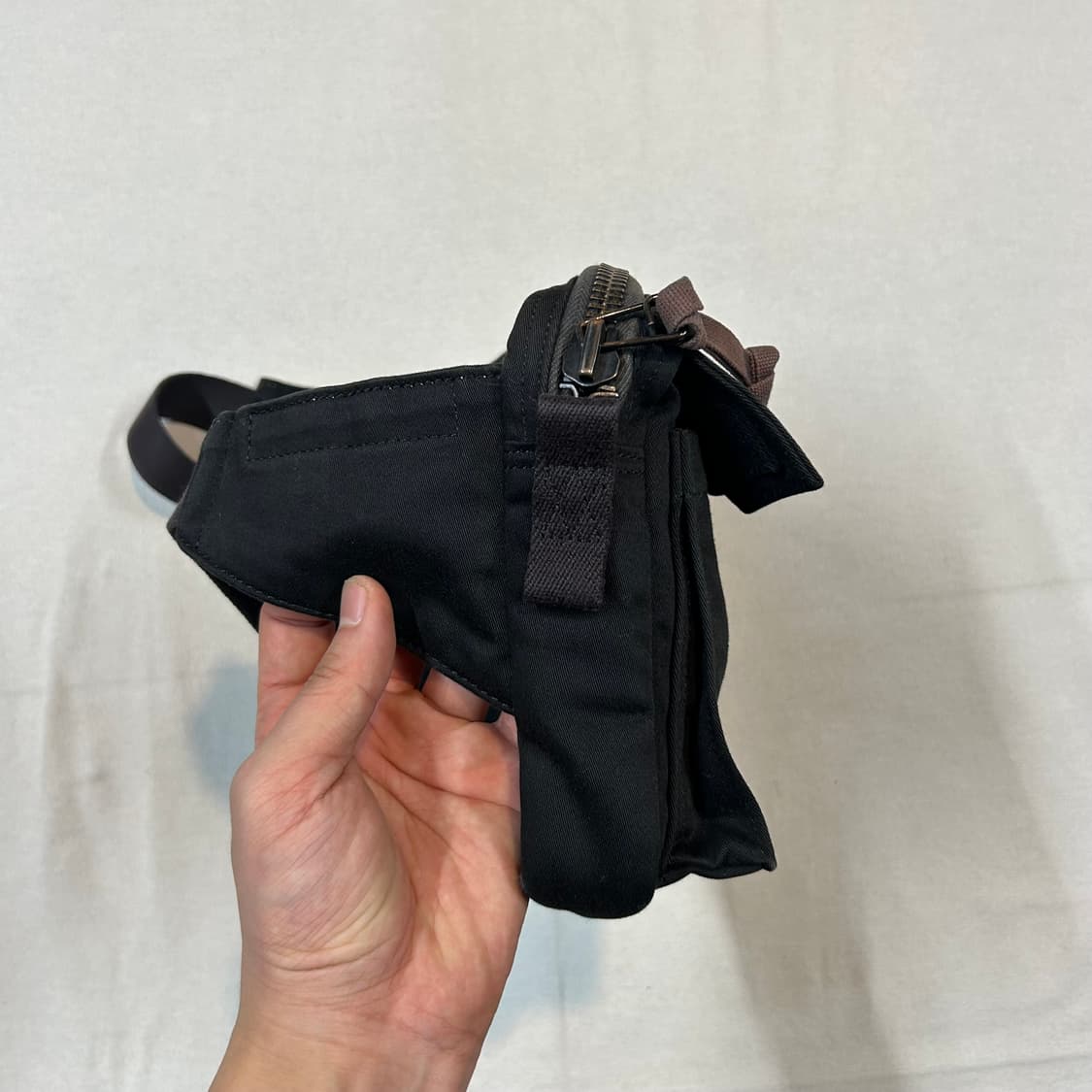 요시다 포터 숄더백 웨이스트백 70주년 한정판 블랙 상품이미지5