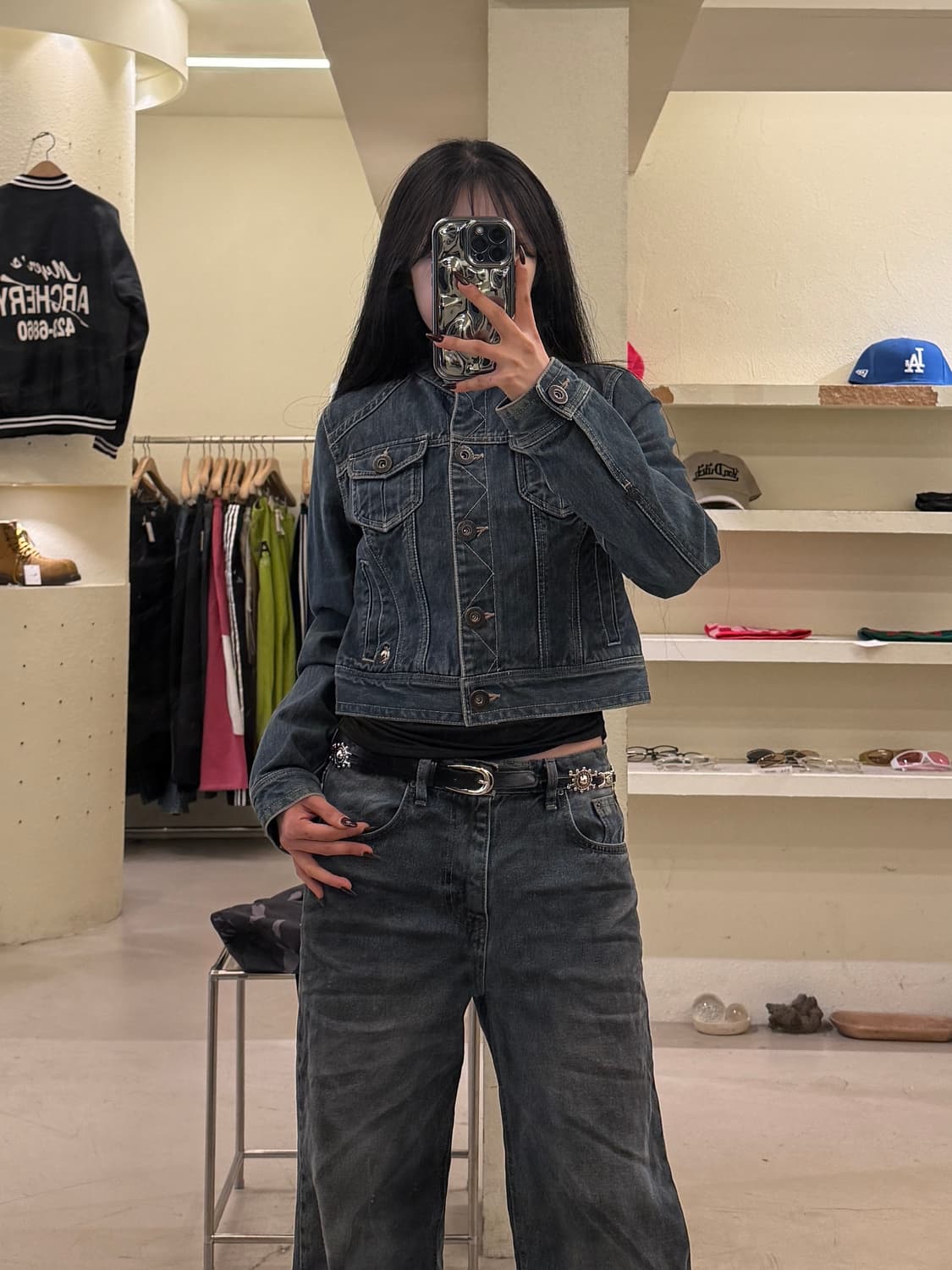 티니 위니 y2k 데님 자켓  U1395 상품이미지1