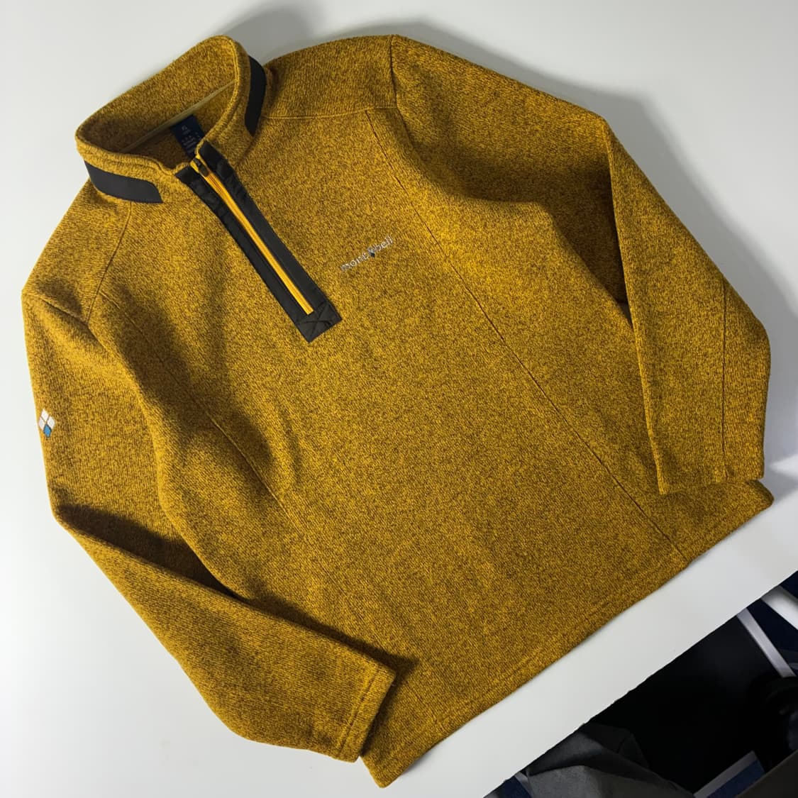 Montbell  몽벨 카멜 반집업 플리스  상품이미지2