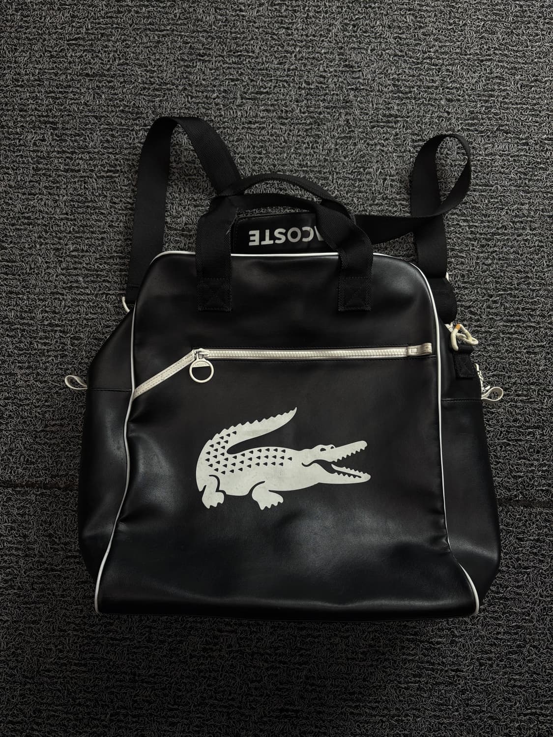 라코스테 빅로고 아카이브 레더 크로스백 1813 상품이미지2