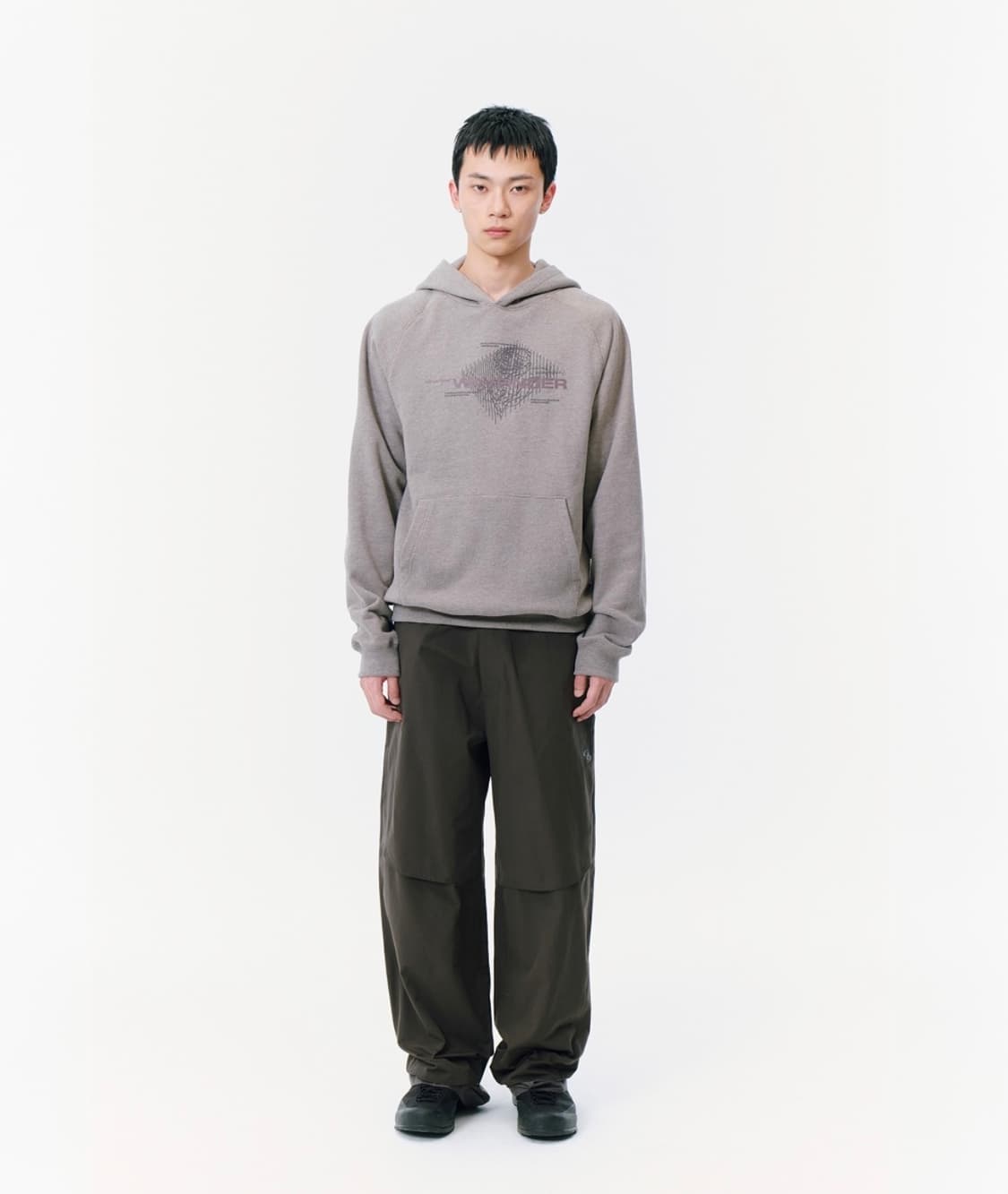산산기어 parallax trouser 브라운 상품이미지1