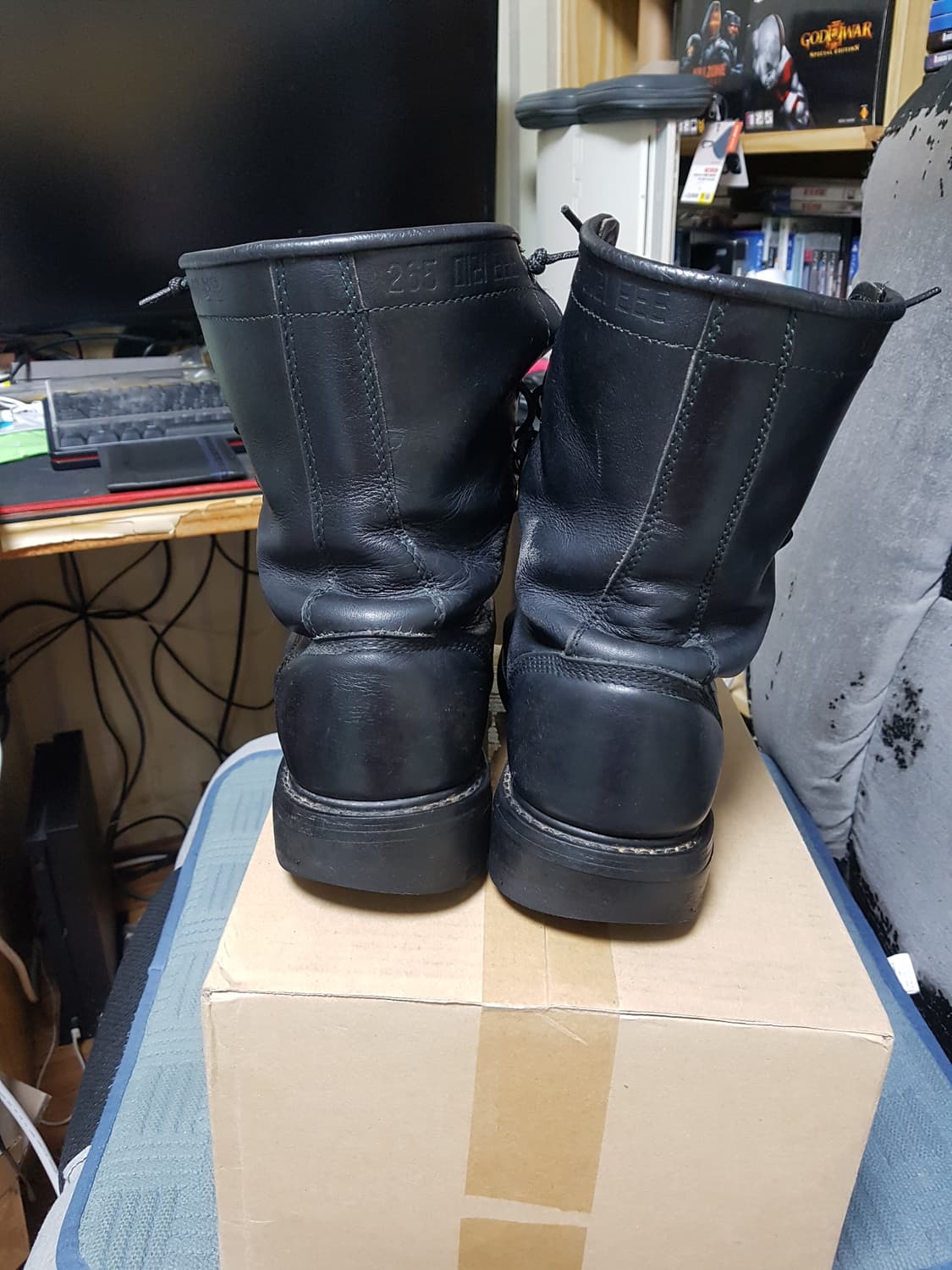 한국군 구형 봉합식 전투화 265EEE 상품이미지3