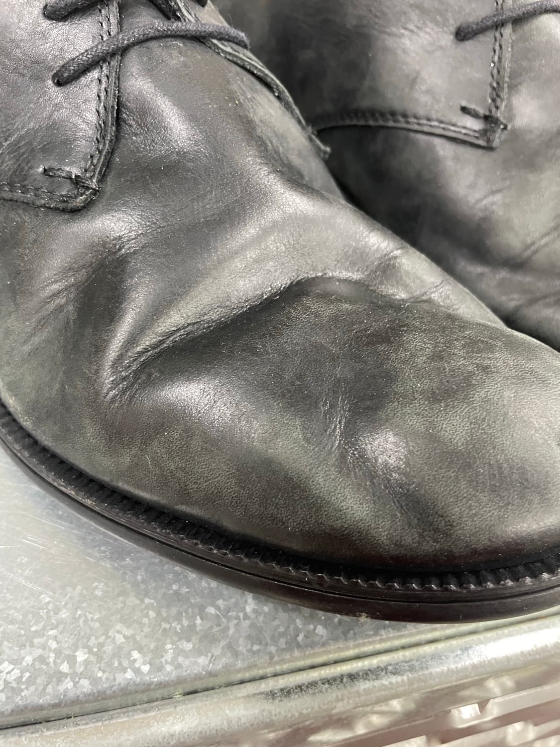 캠퍼 레더 로퍼 블랙 41 상품이미지9