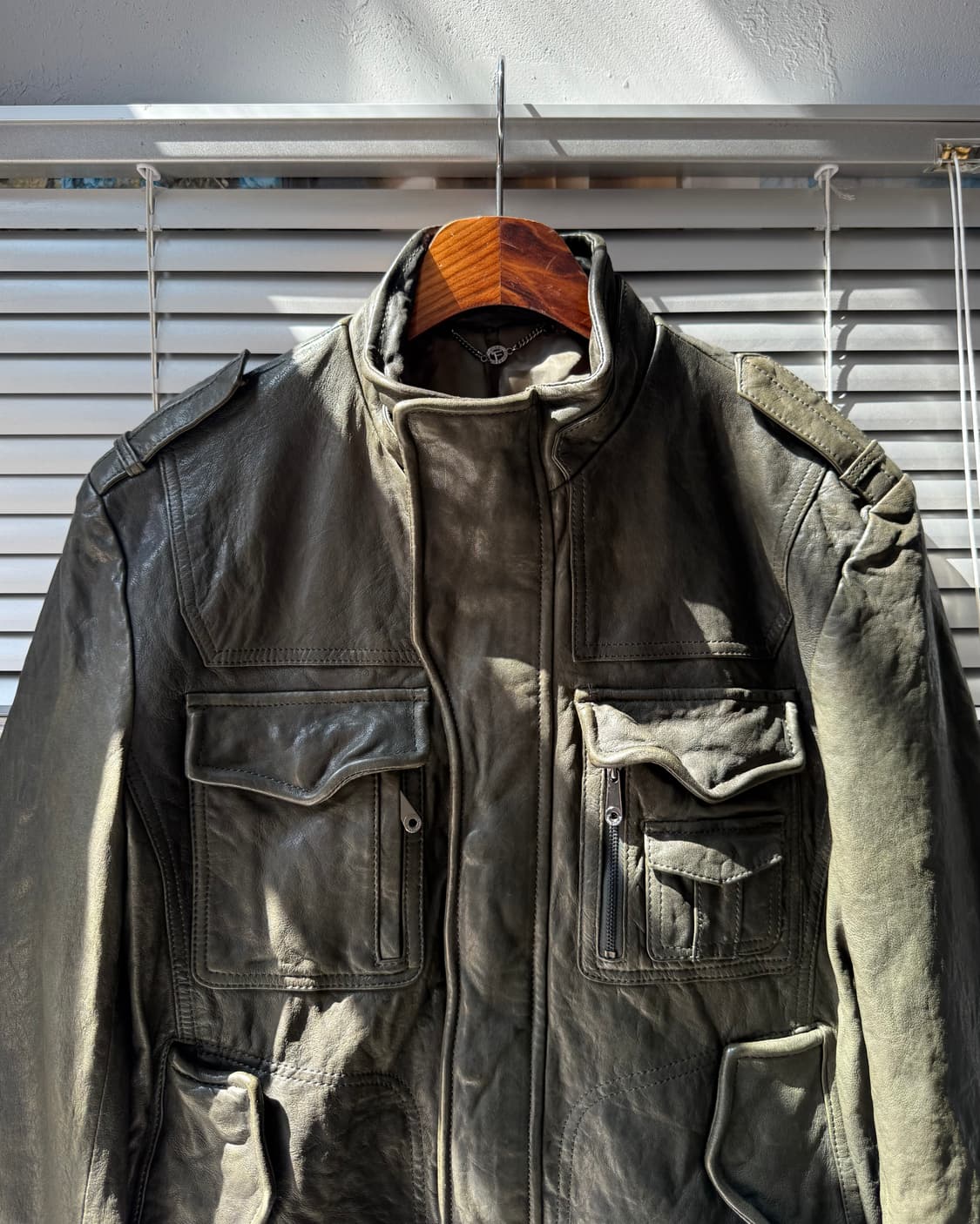 SIEG lambskin leather jacket 상품이미지3