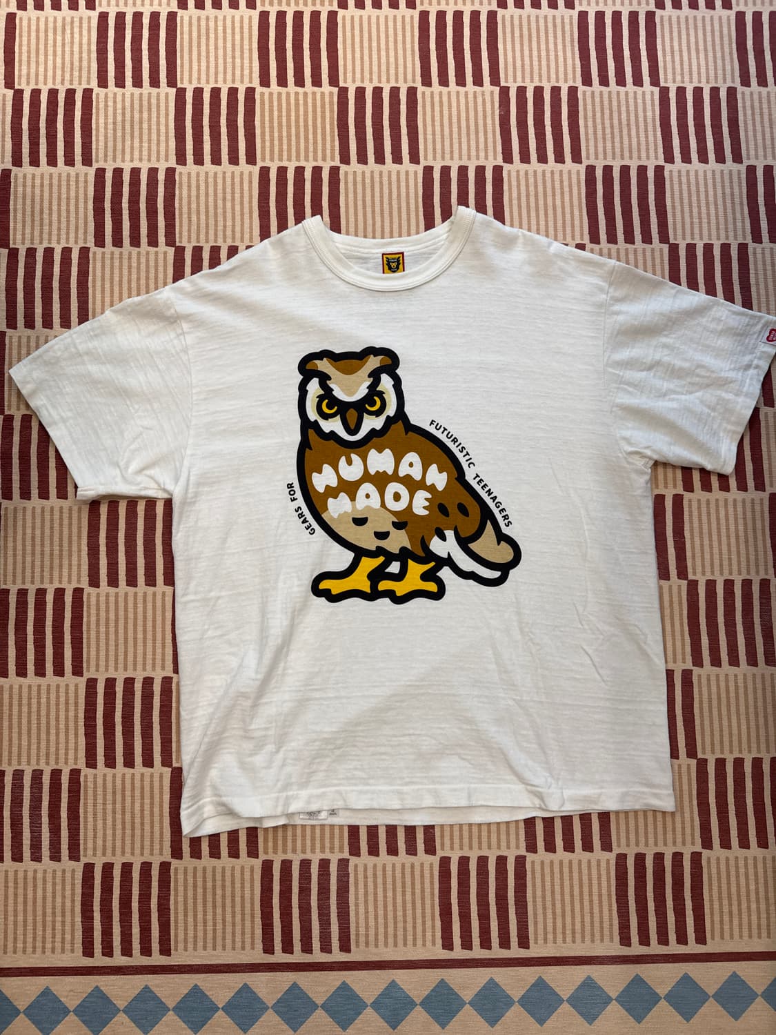 휴먼메이드 Owl 그래픽 반팔 티 (희귀 3XL) 상품이미지1