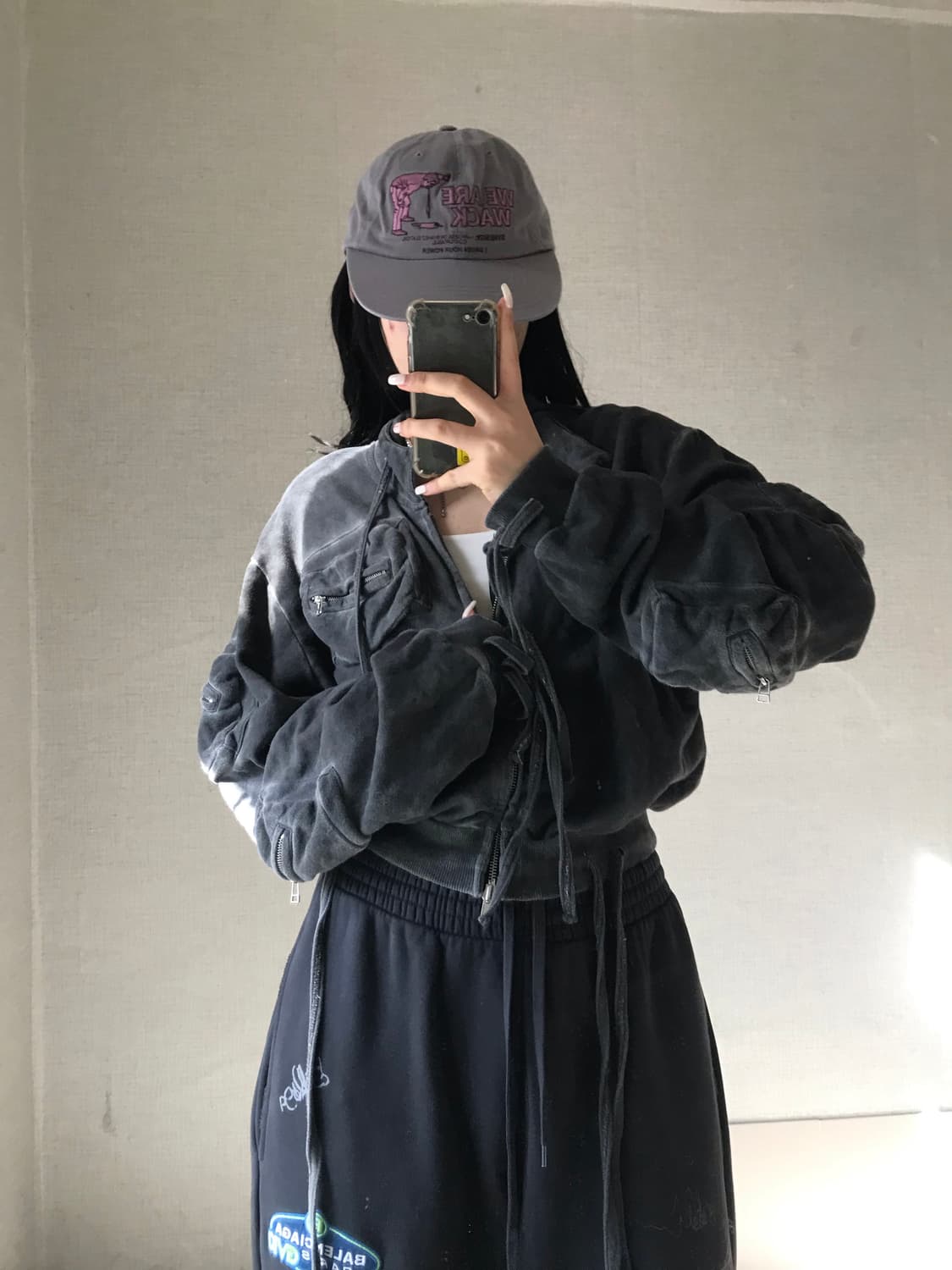 빈티지 드레이프 멀티포켓 집업 상품이미지4