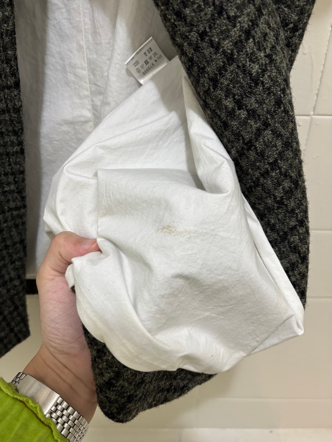 존 알렉산더 스켈튼 스코티쉬 트위드 롱 코트 상품이미지9